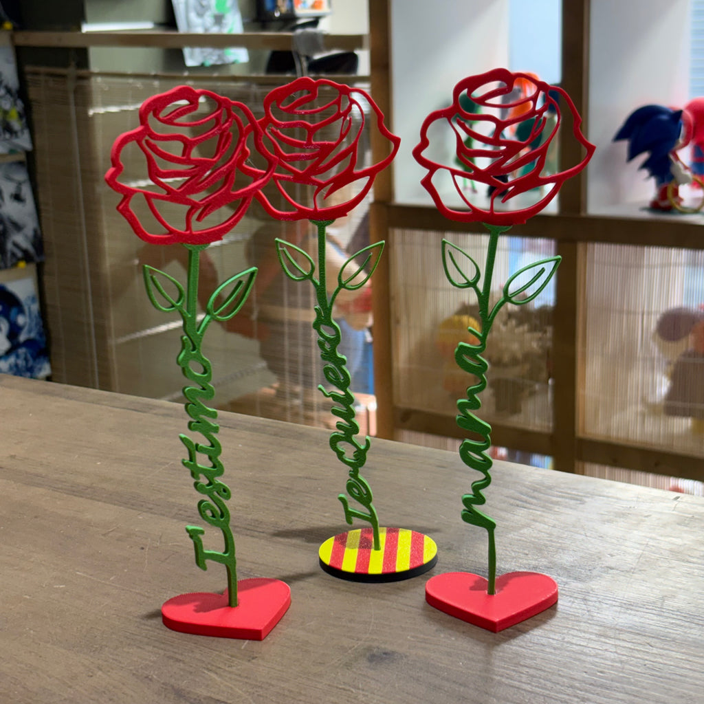 ROSA CON MENSAJE