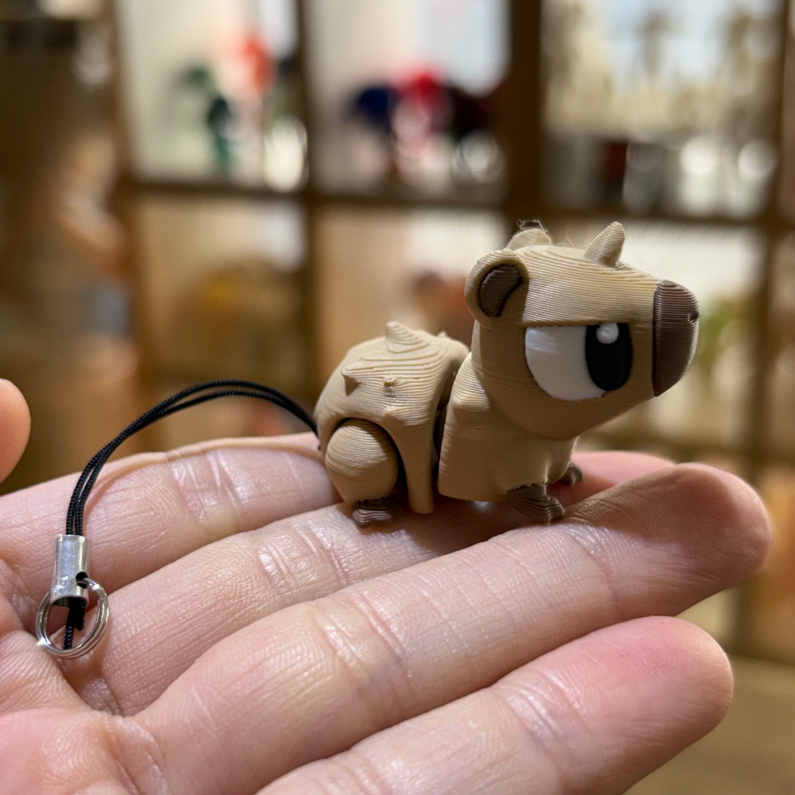 LLAVERO MINI CAPIBARA