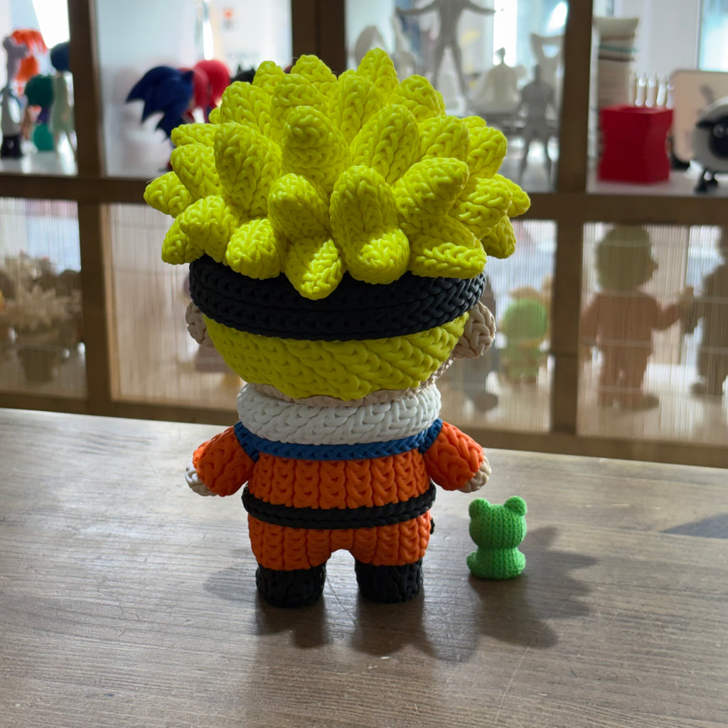 PERSONAJE ESTILO CROCHET 3D