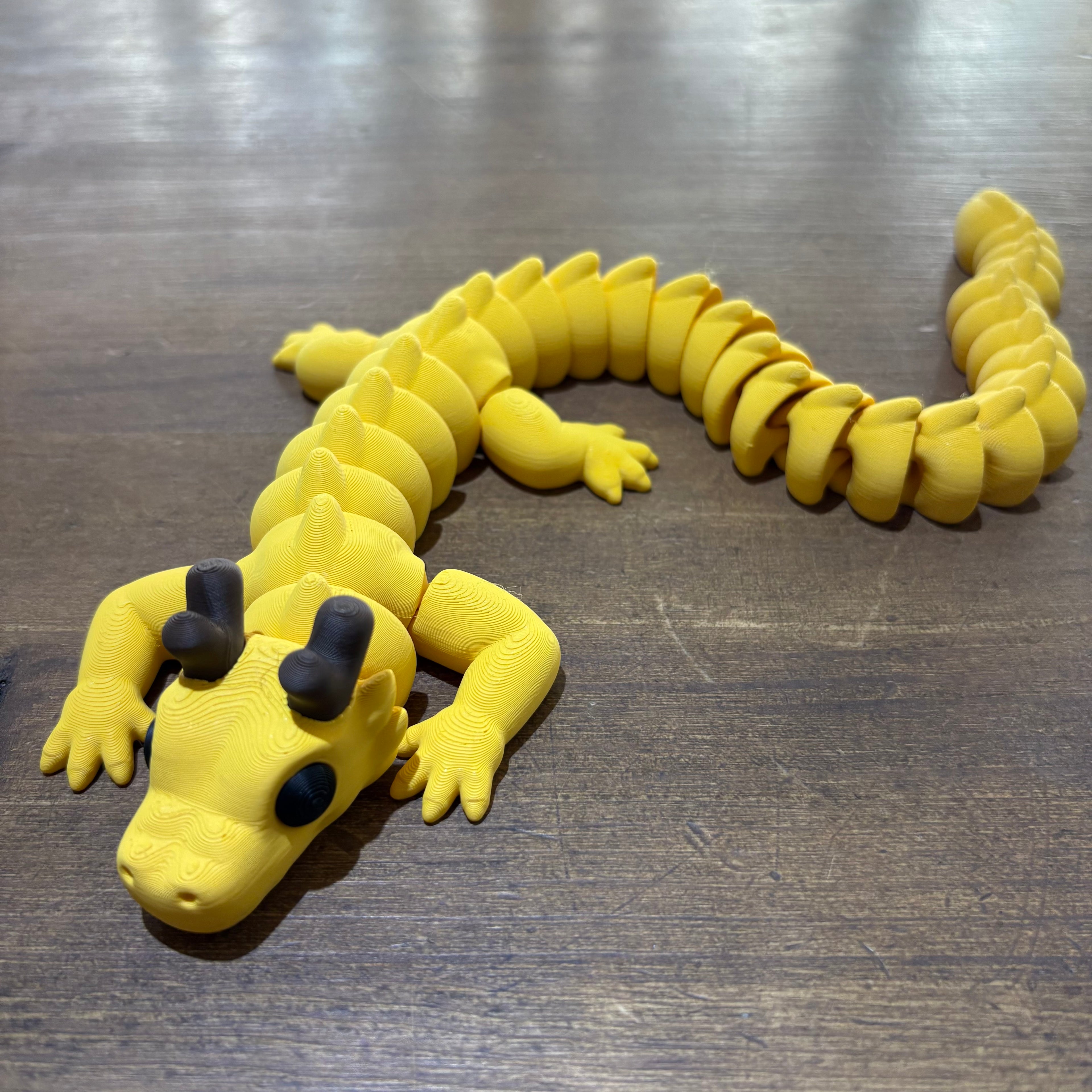 DRAGÓN FLEXI AMARILLO GRANDE