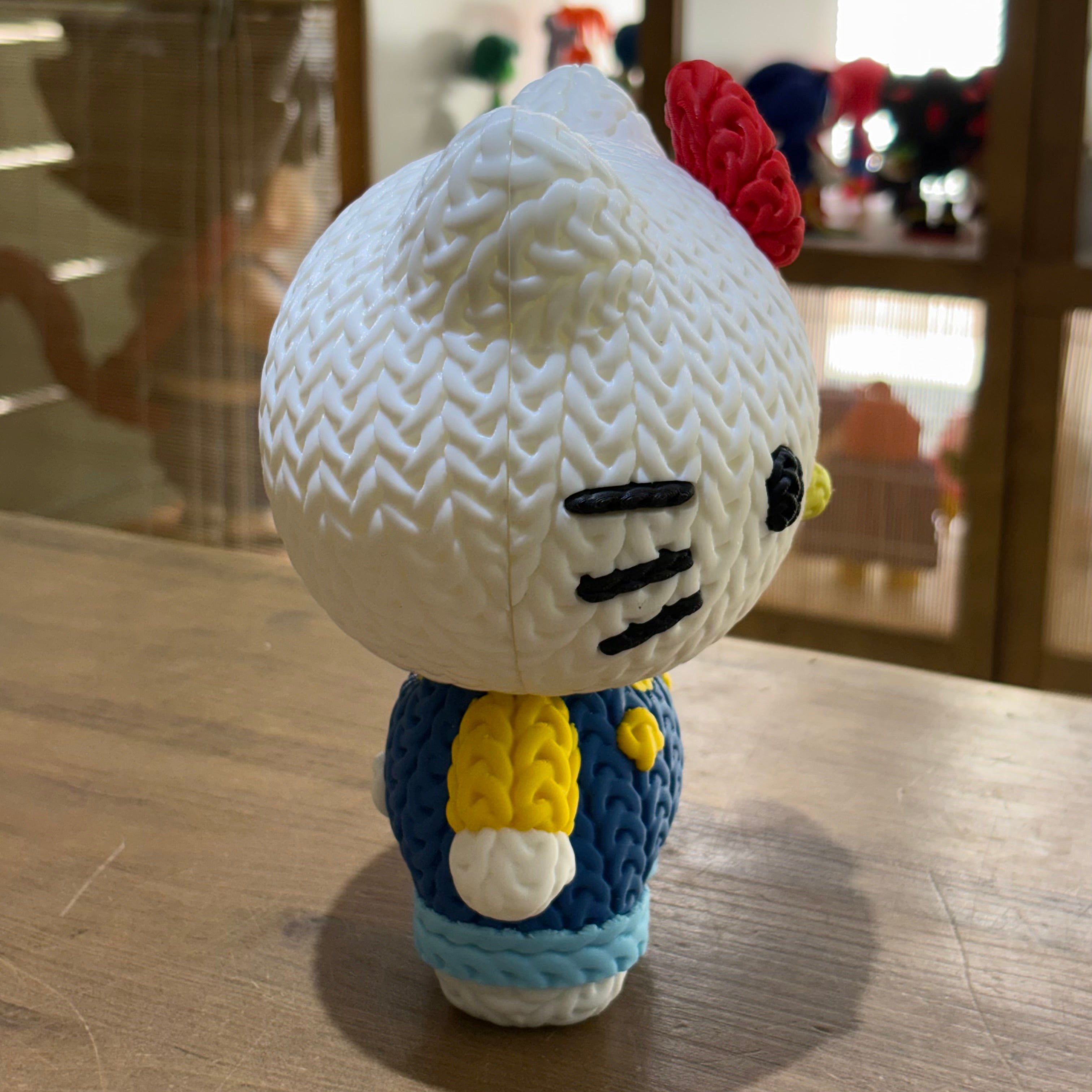 PERSONAJE ESTILO CROCHET 3D