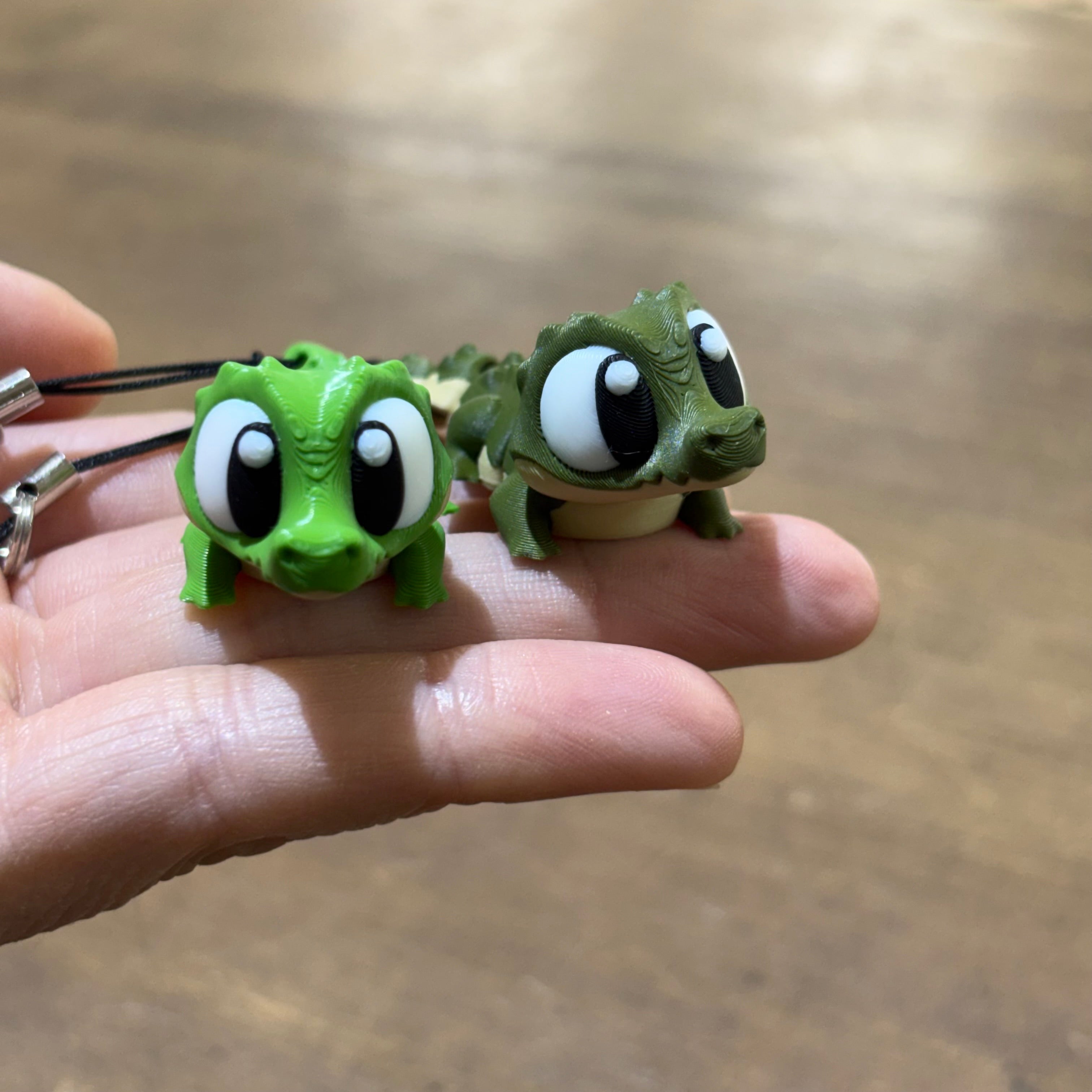 LLAVERO MINI COCODRILO