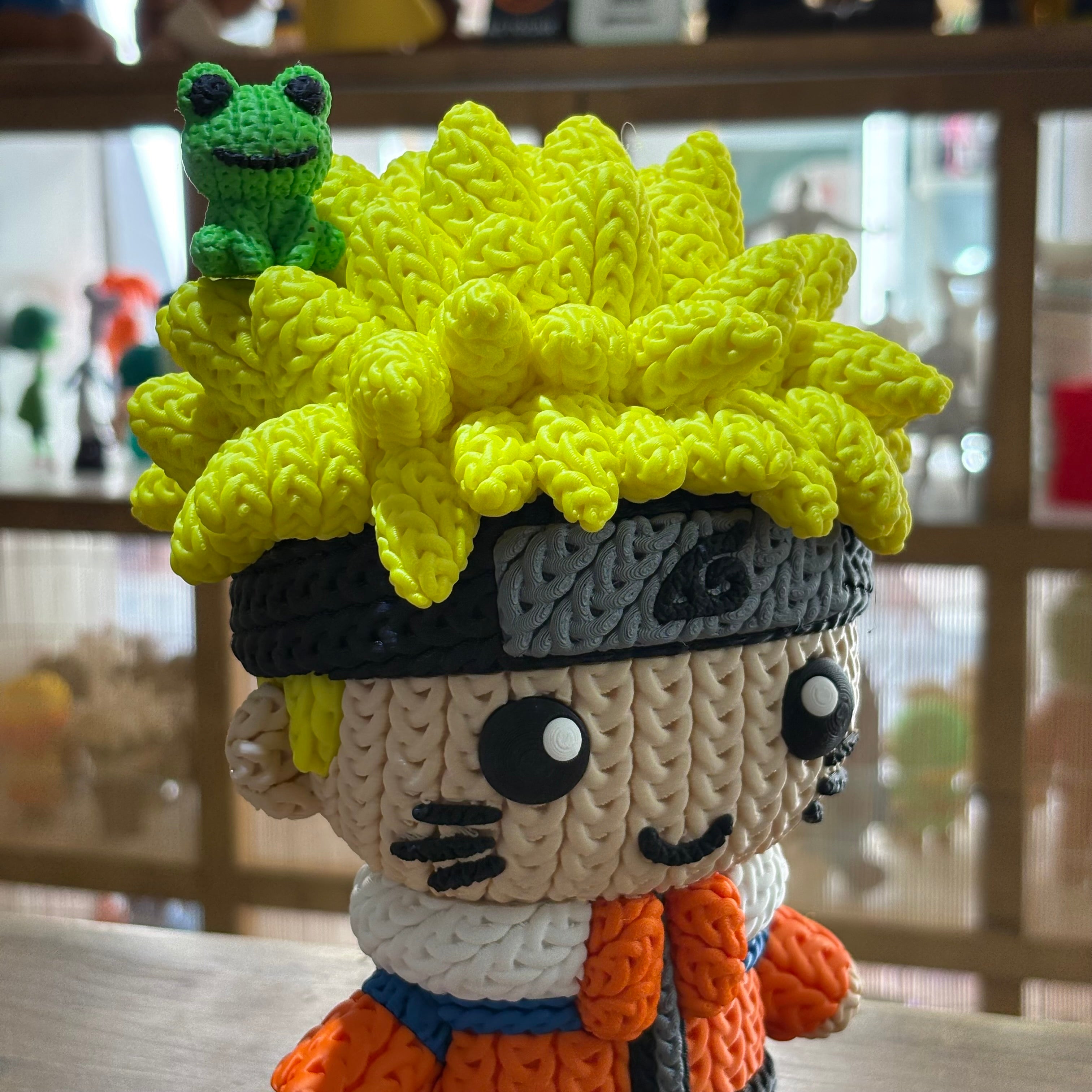 PERSONAJE ESTILO CROCHET 3D