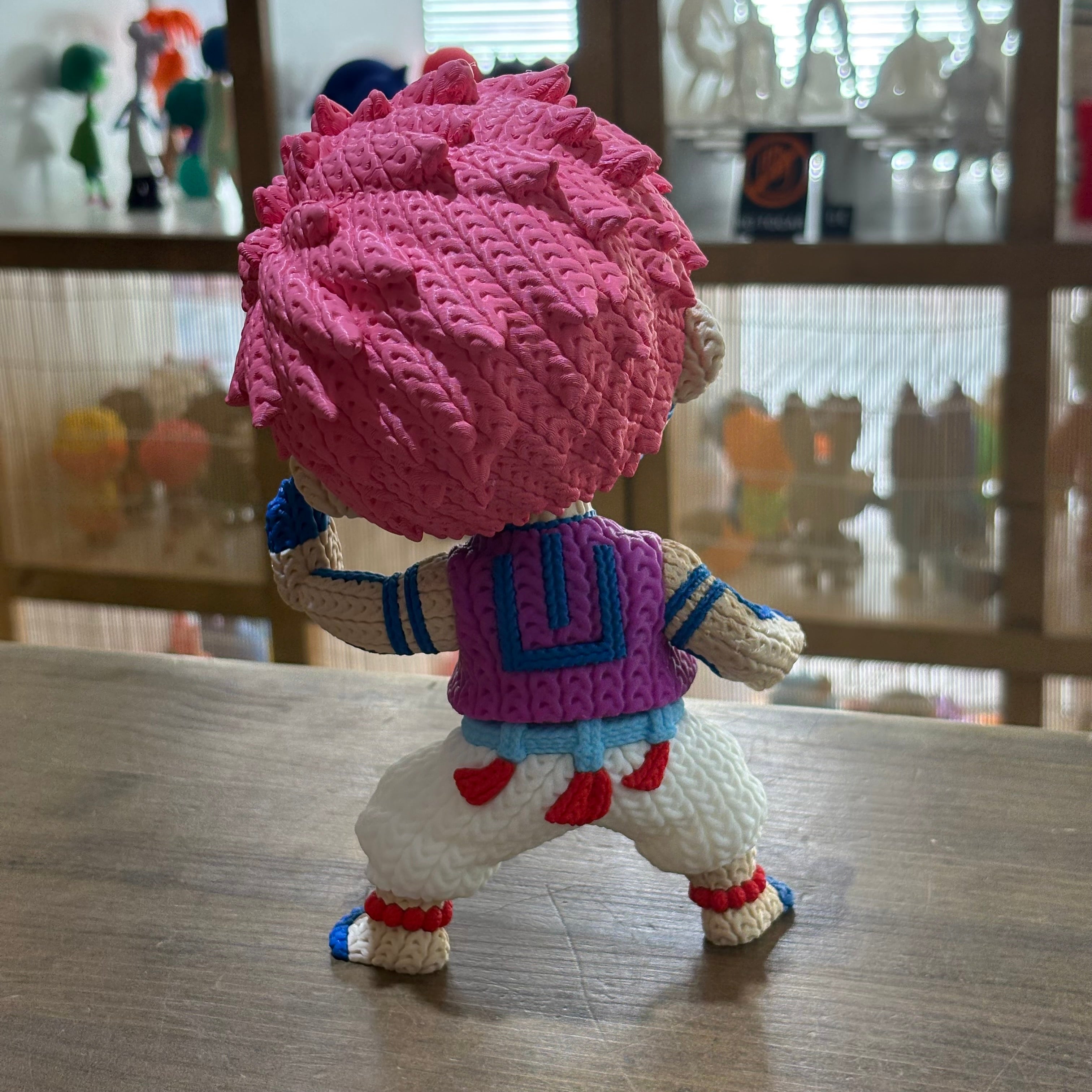 PERSONAJE ESTILO CROCHET 3D