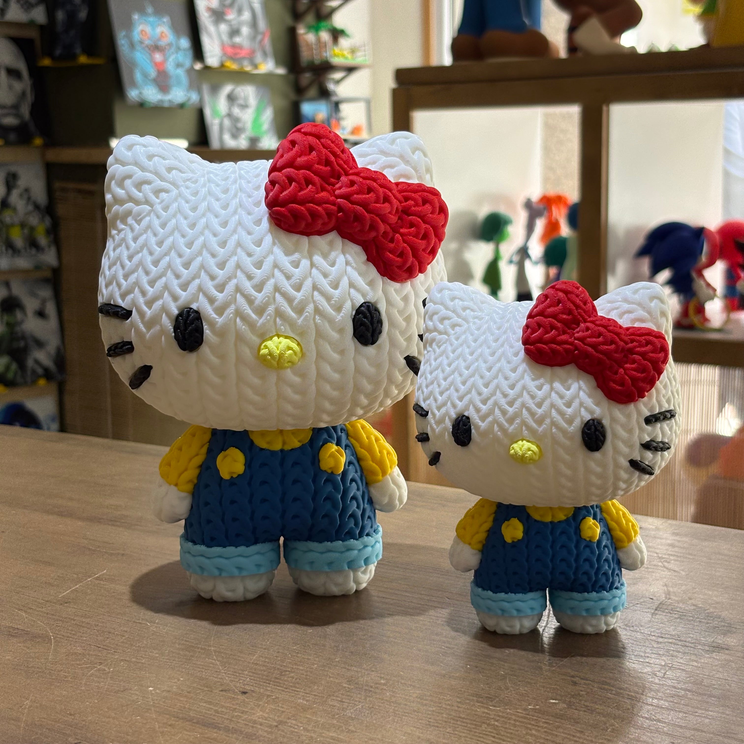 PERSONAJE ESTILO CROCHET 3D