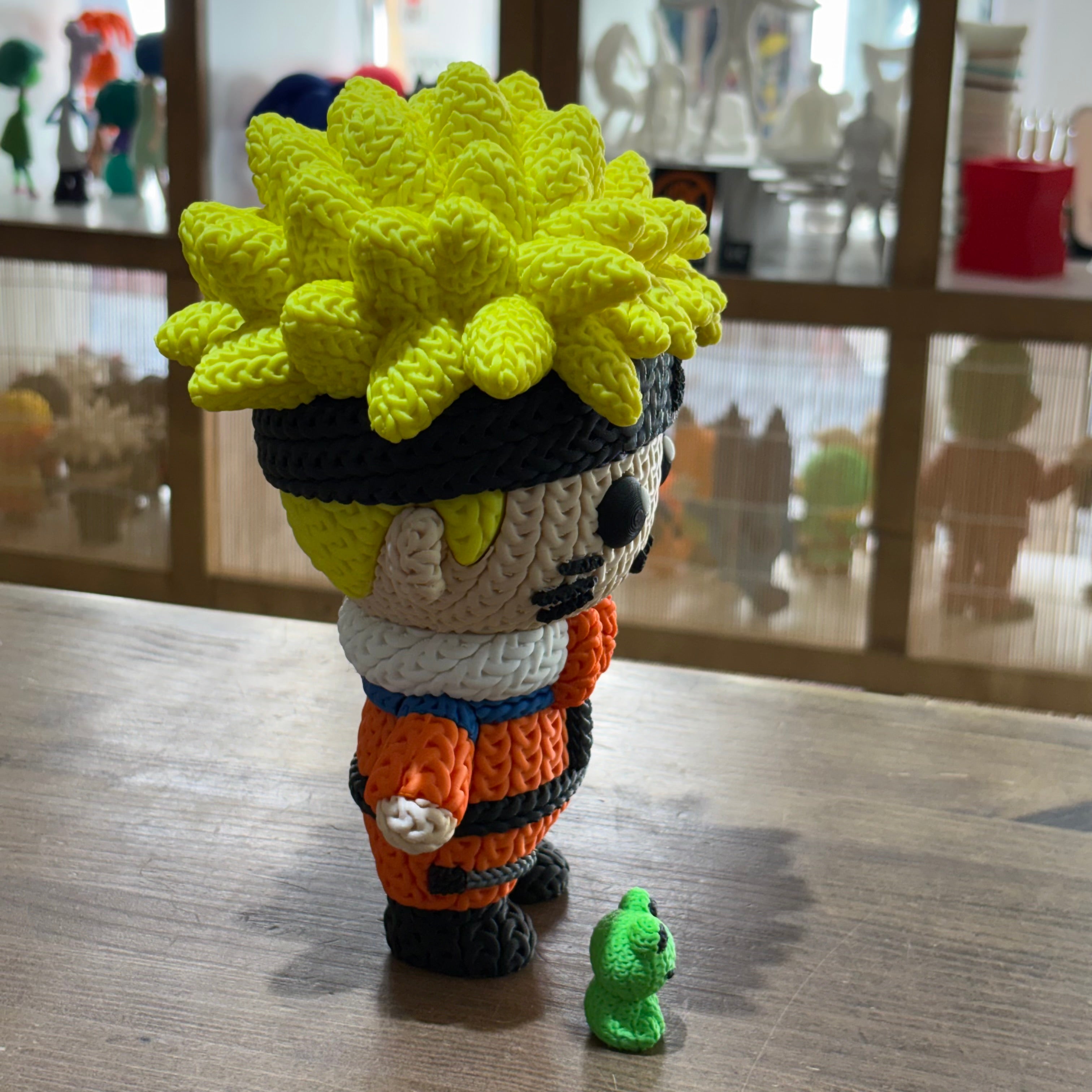 PERSONAJE ESTILO CROCHET 3D