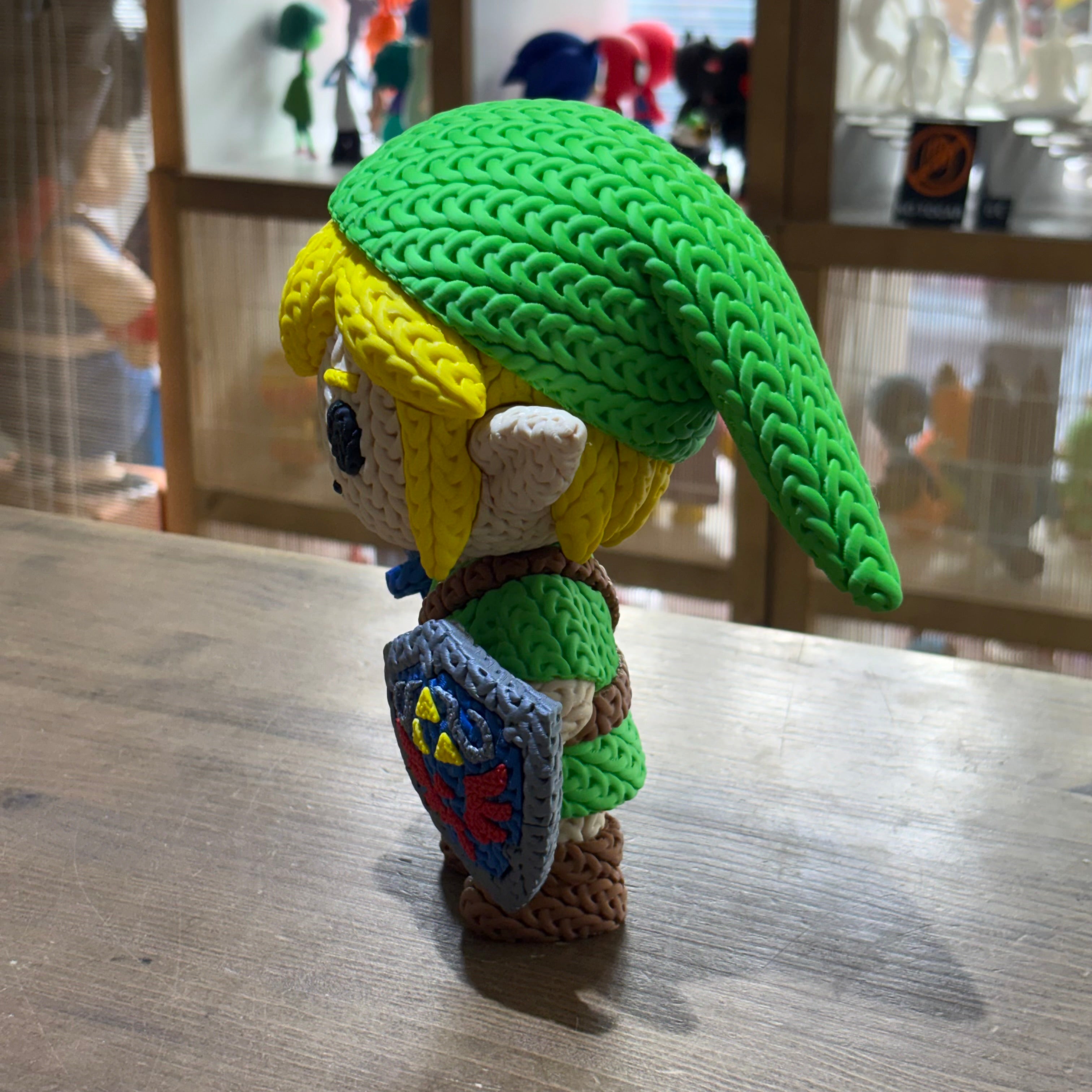 PERSONAJE ESTILO CROCHET 3D