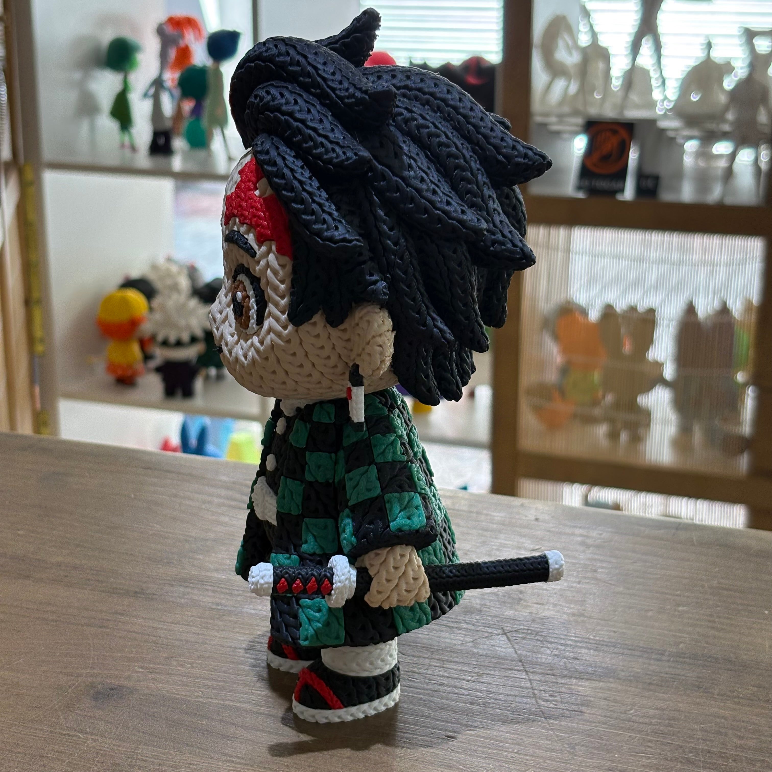 PERSONAJE ESTILO CROCHET 3D