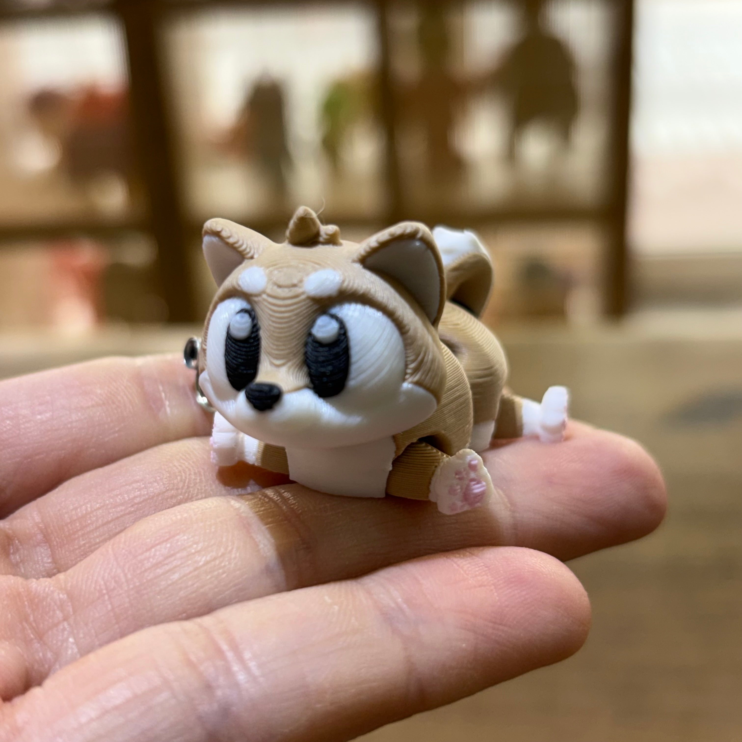 LLAVERO MINI SHIBA INU