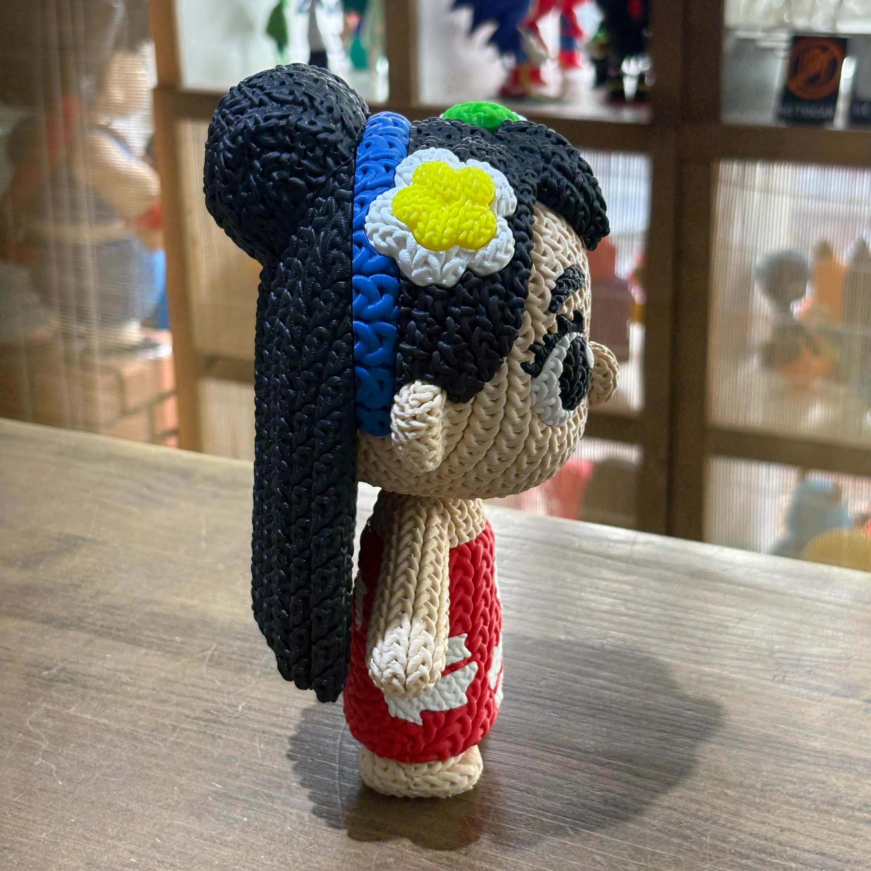 PERSONAJE ESTILO CROCHET 3D