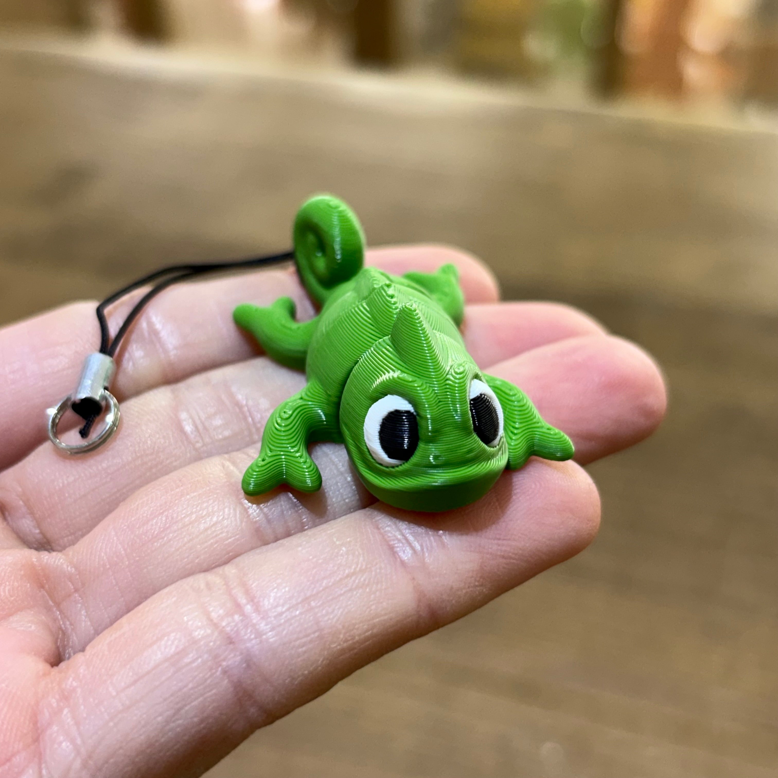 LLAVERO MINI CAMALEON