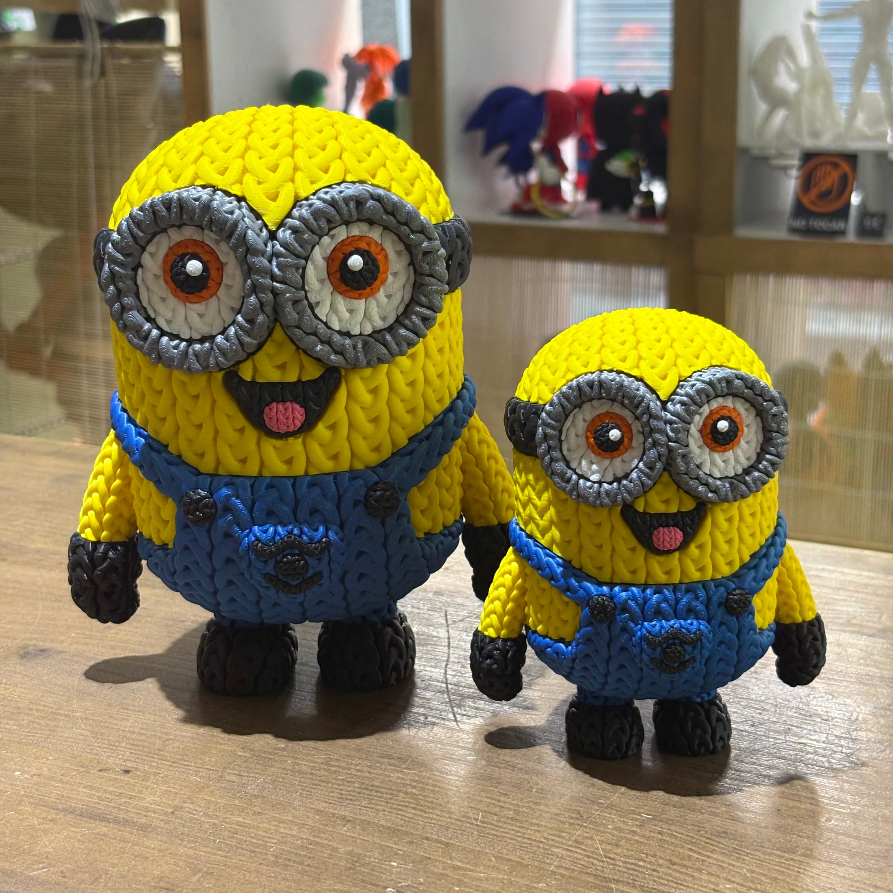 PERSONAJE ESTILO CROCHET 3D