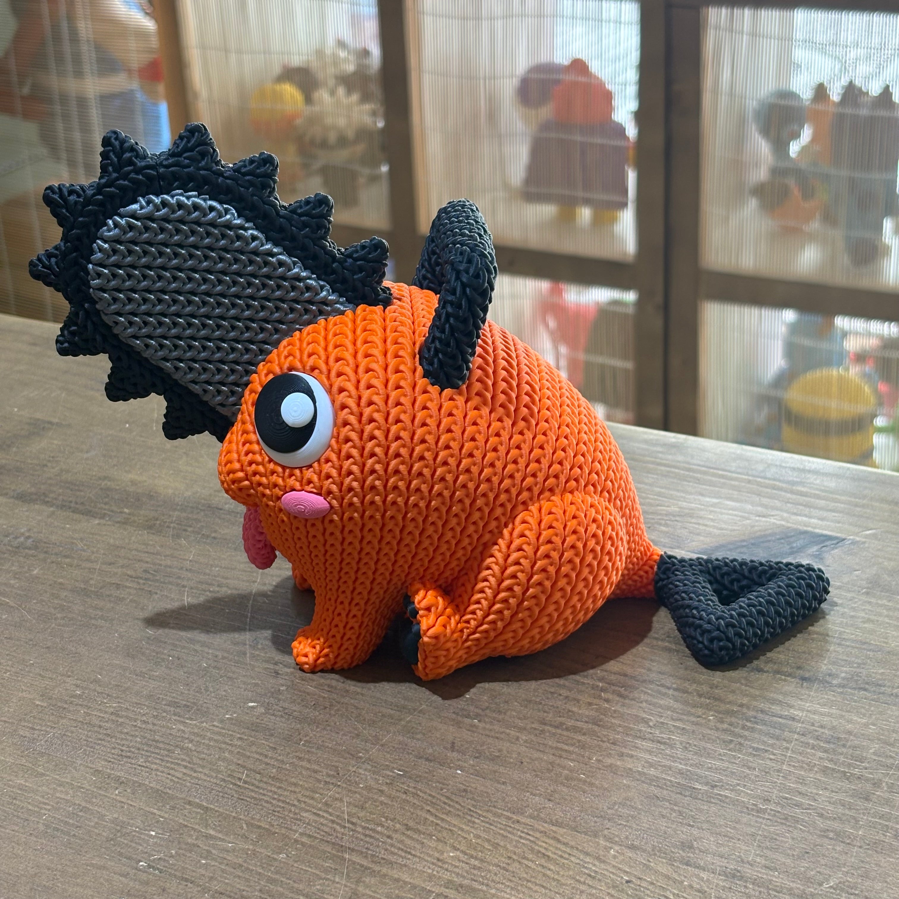 PERSONAJE ESTILO CROCHET 3D