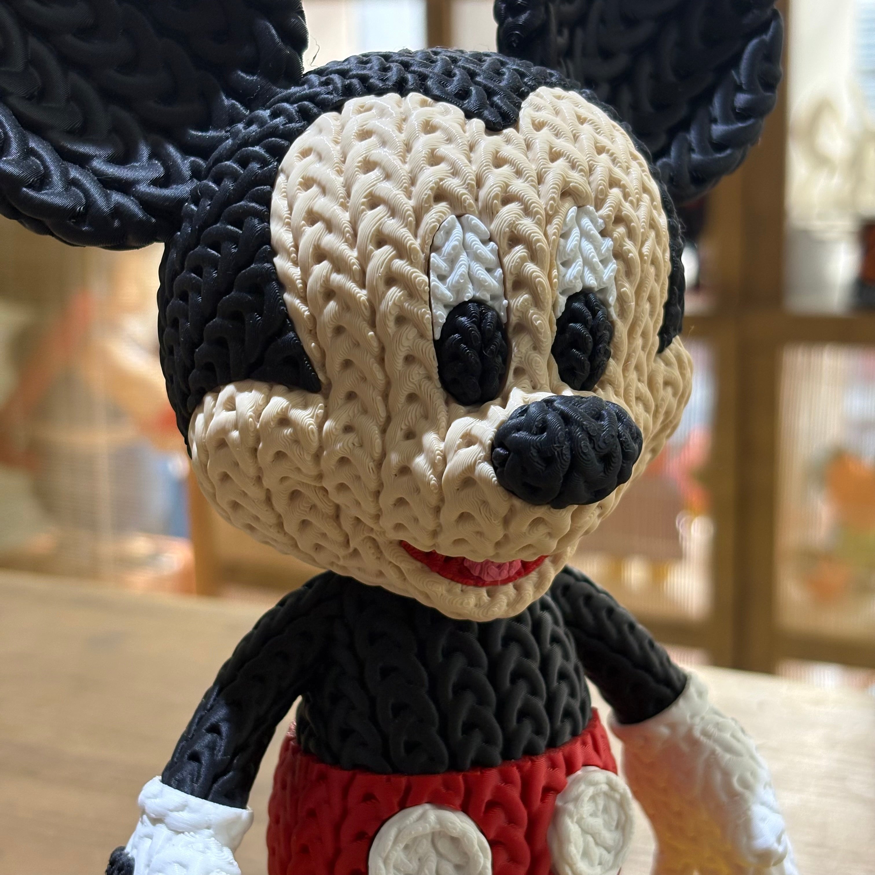 PERSONAJE ESTILO CROCHET 3D