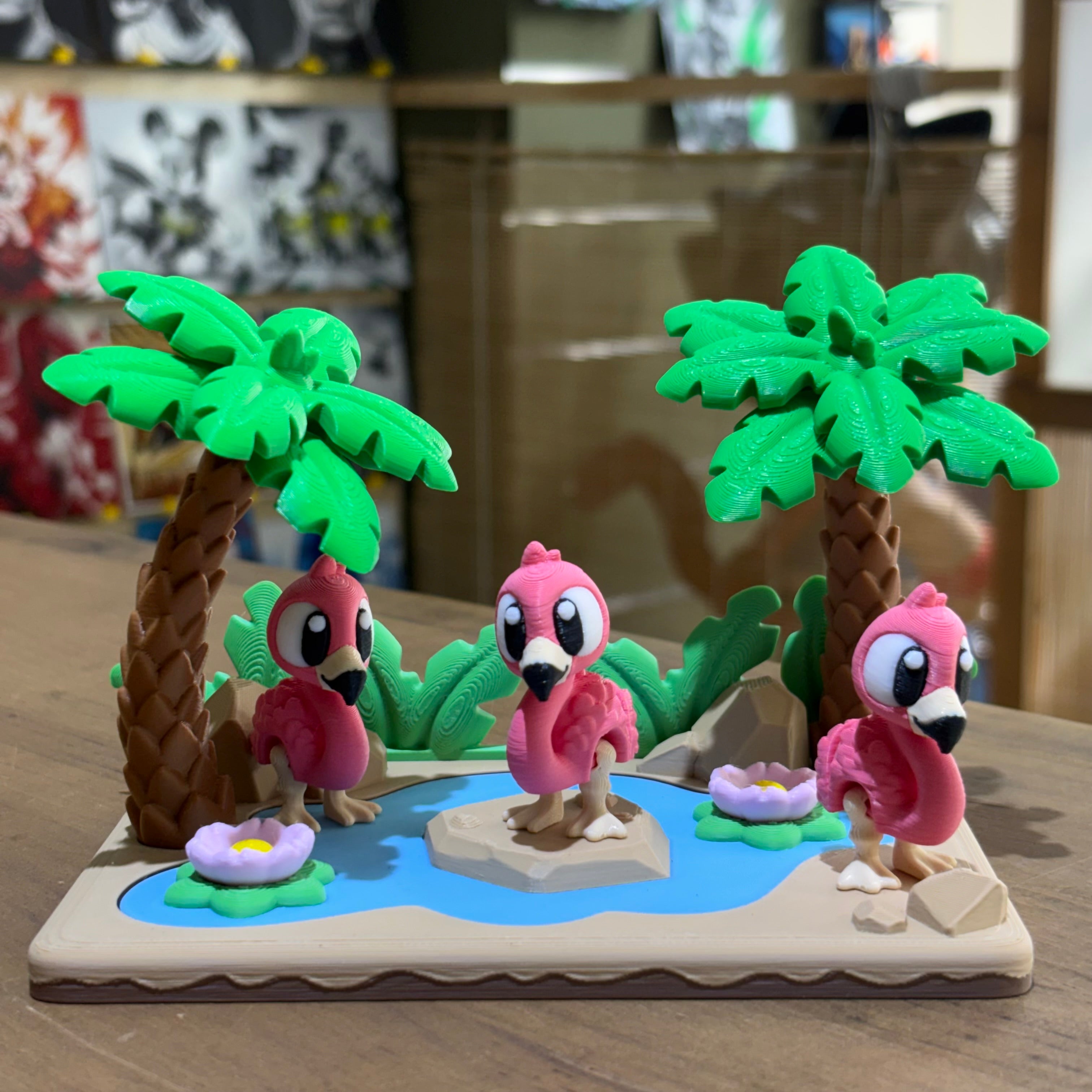 FLAMINGO POND SET