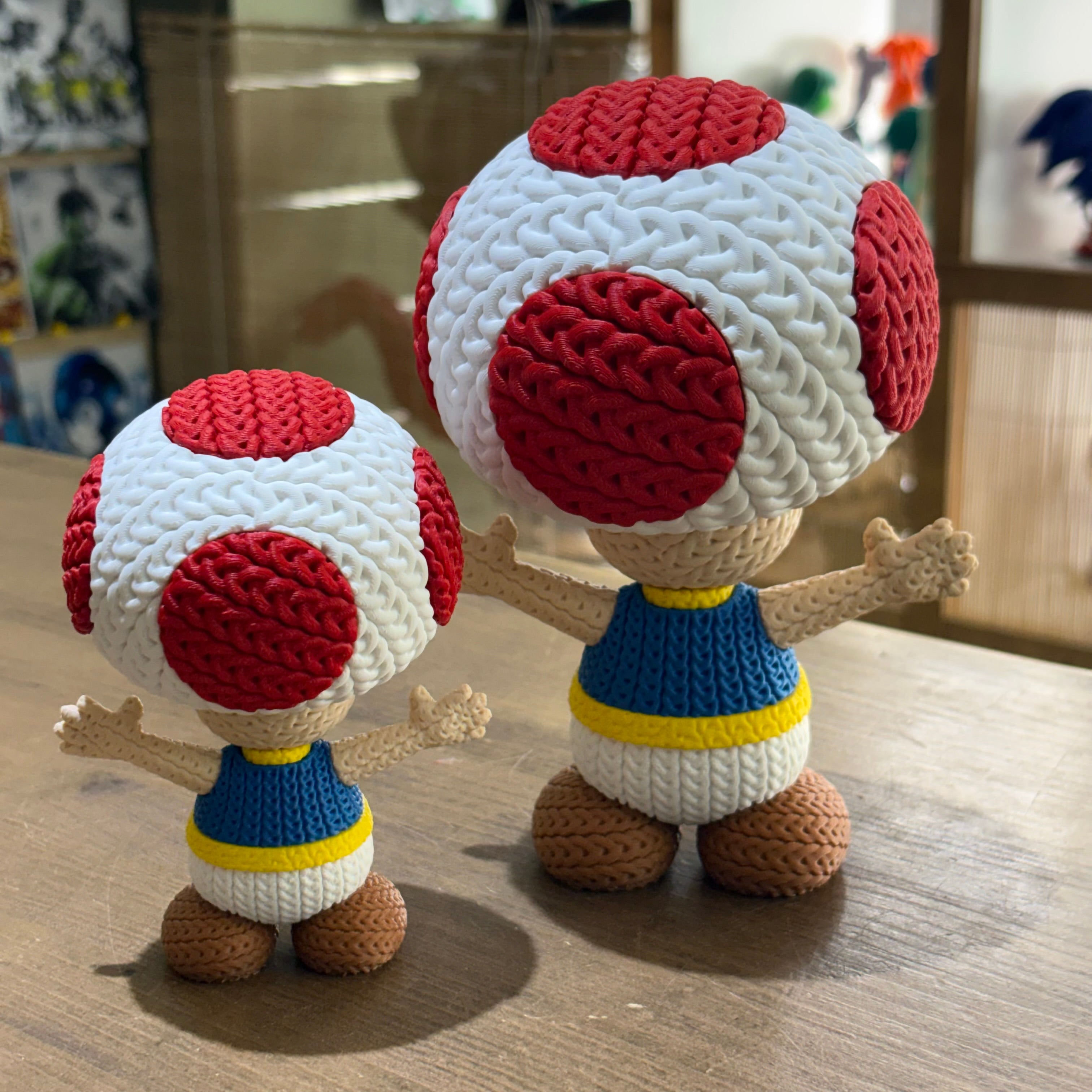 PERSONAJE ESTILO CROCHET 3D
