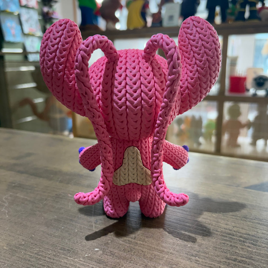 PERSONAJE ESTILO CROCHET 3D