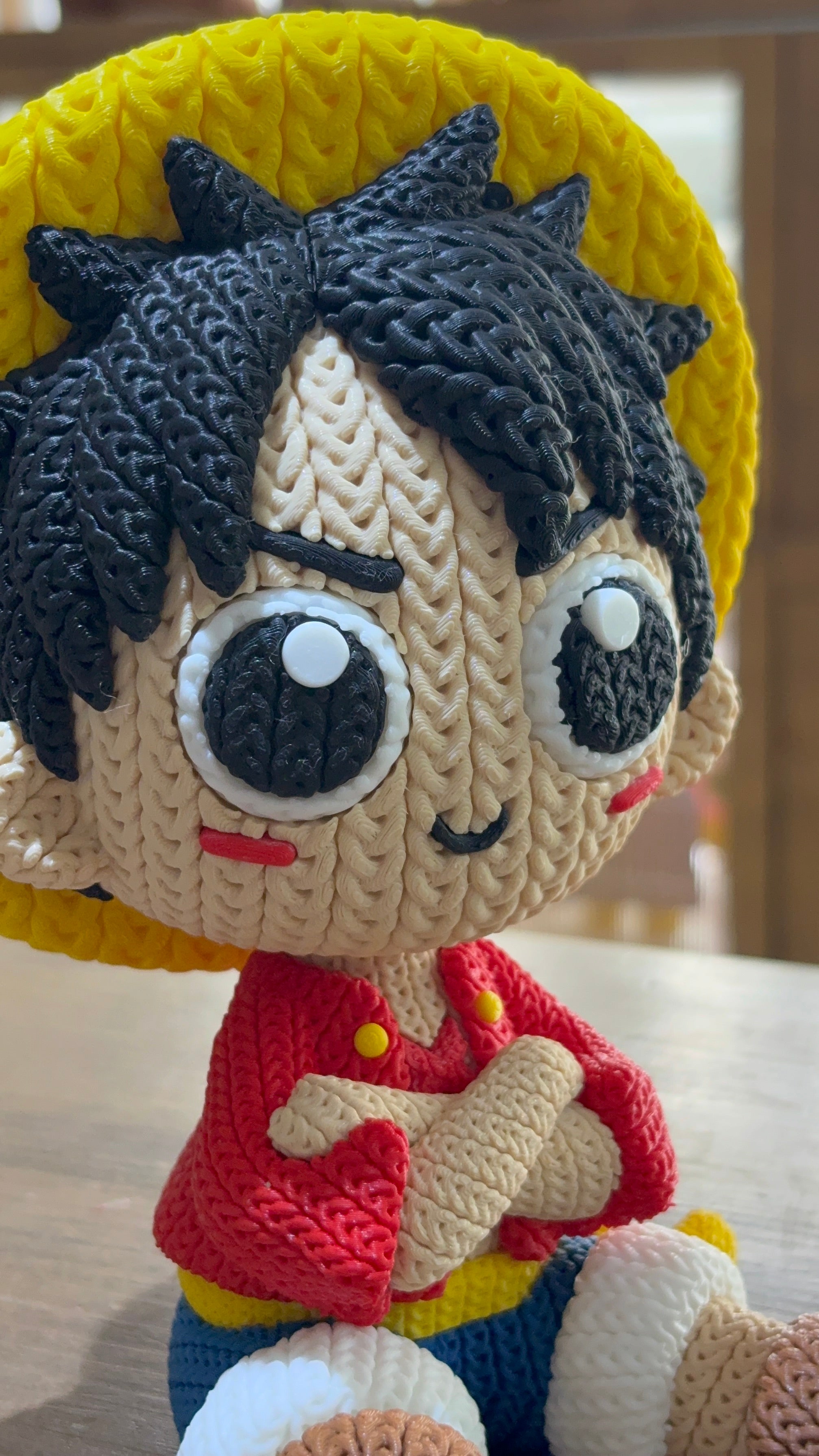 PERSONAJE ESTILO CROCHET 3D