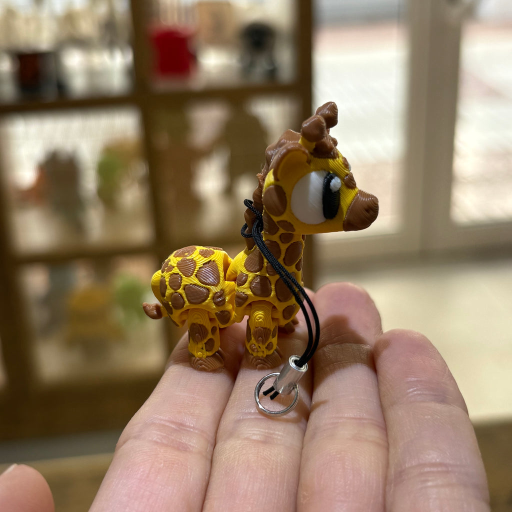 LLAVERO MINI JIRAFA