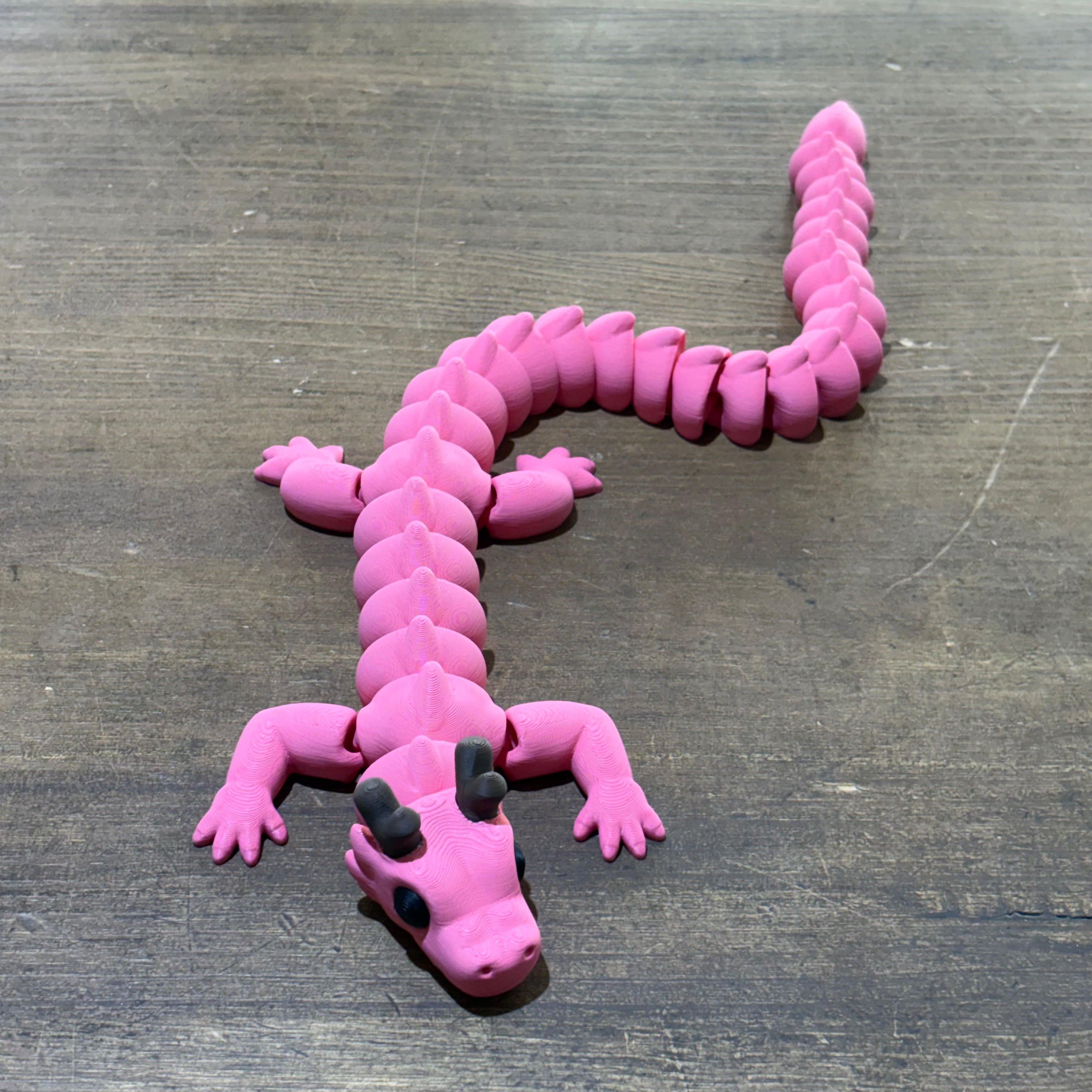 DRAGÓN FLEXI ROSA GRANDE