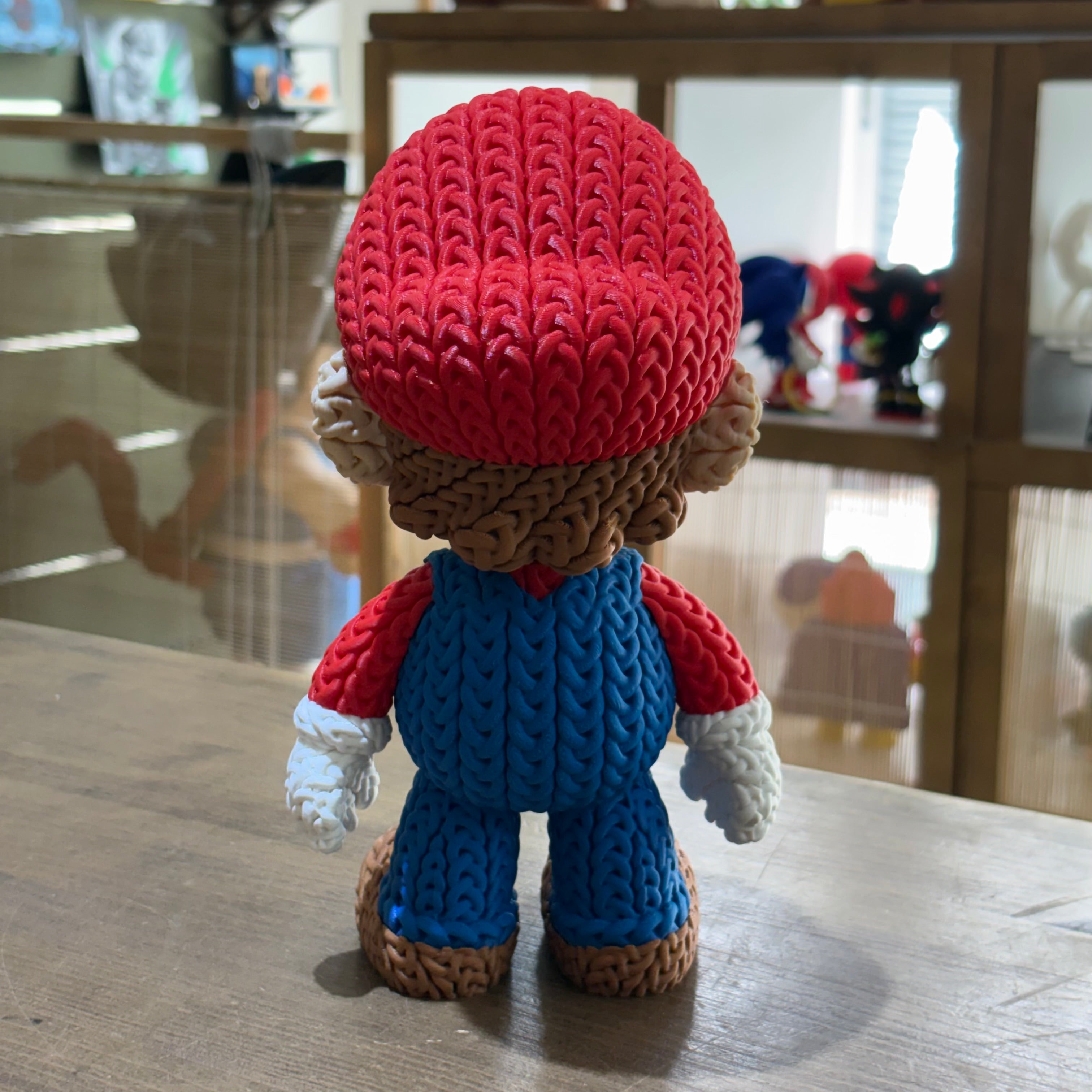PERSONAJE ESTILO CROCHET 3D