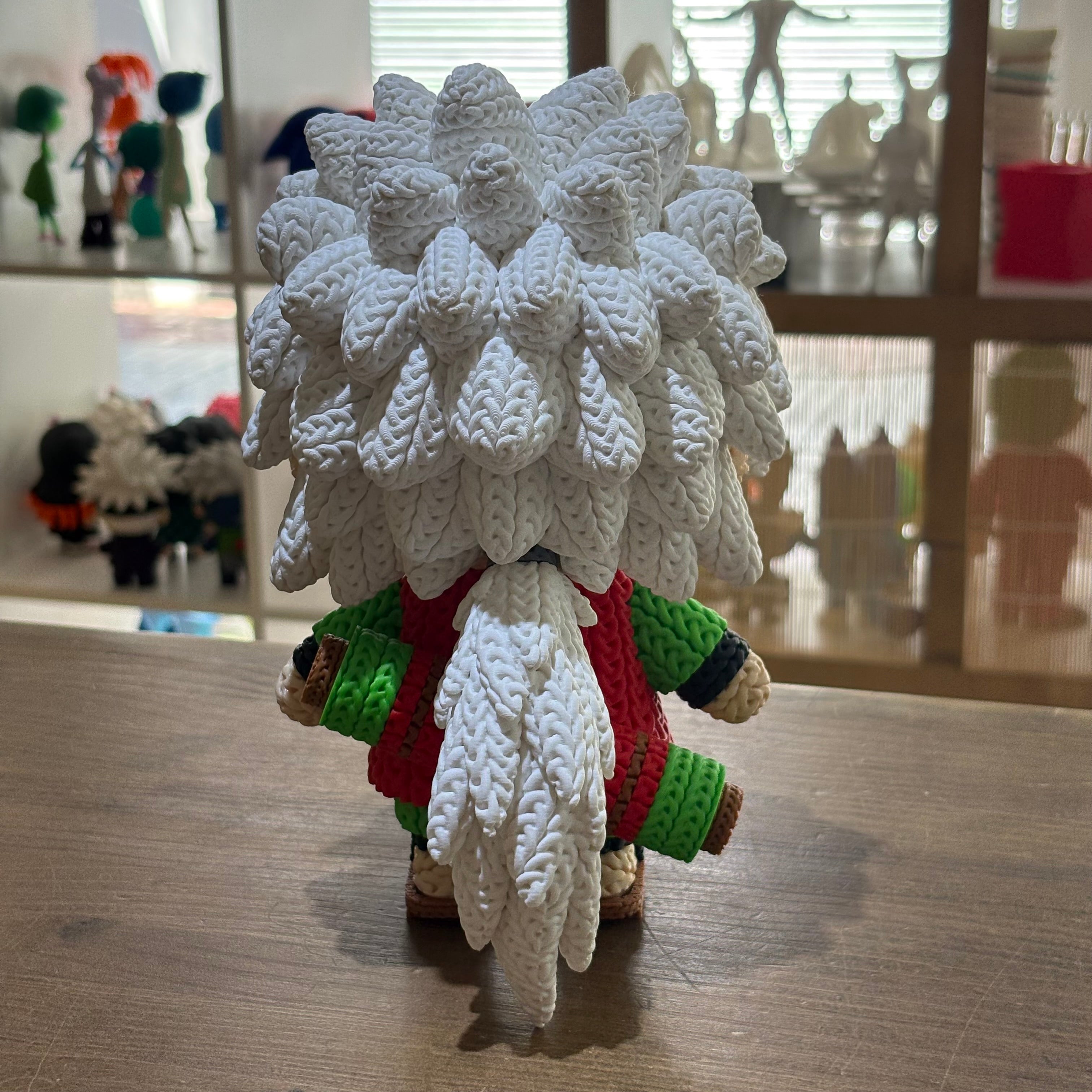 PERSONAJE ESTILO CROCHET 3D