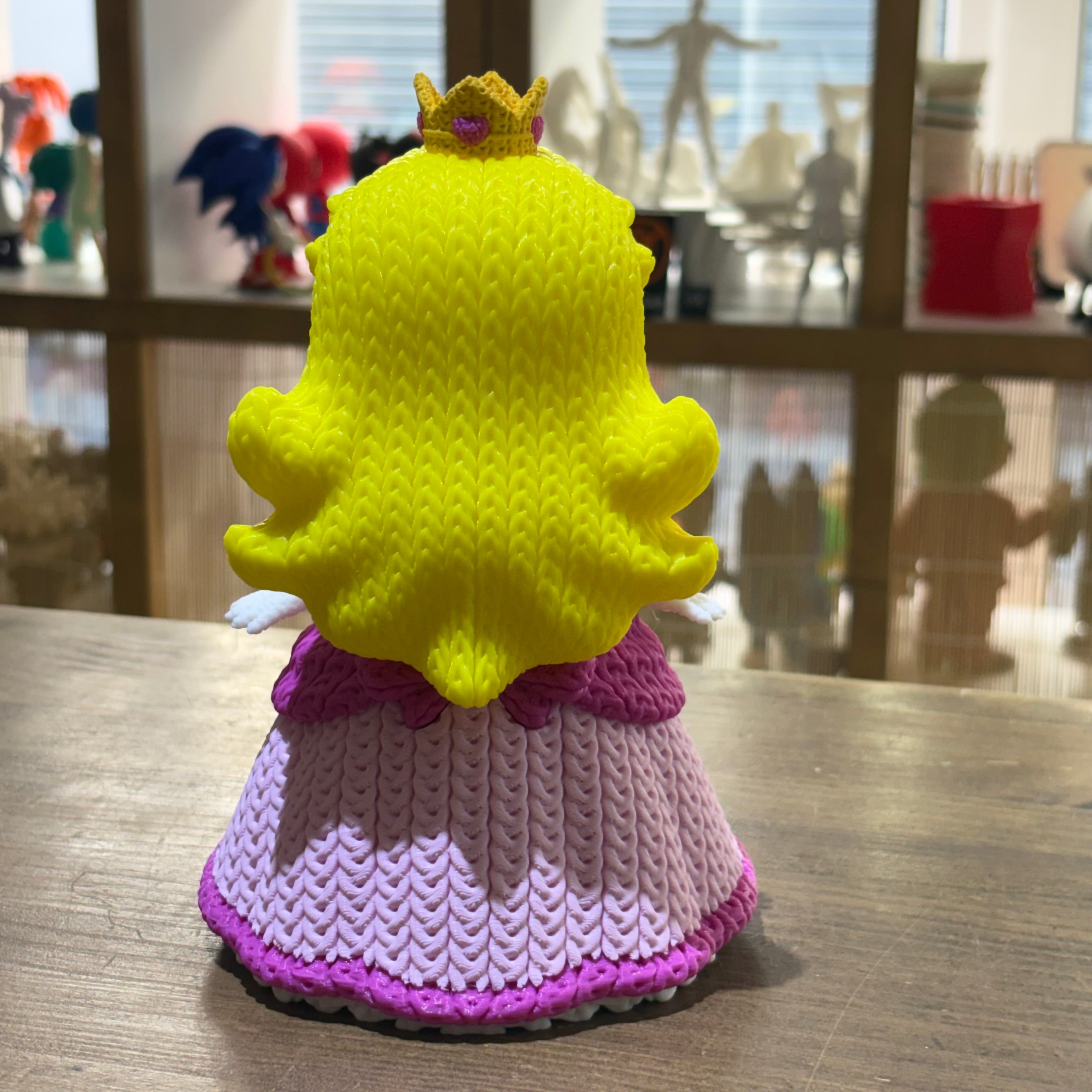 PERSONAJE ESTILO CROCHET 3D