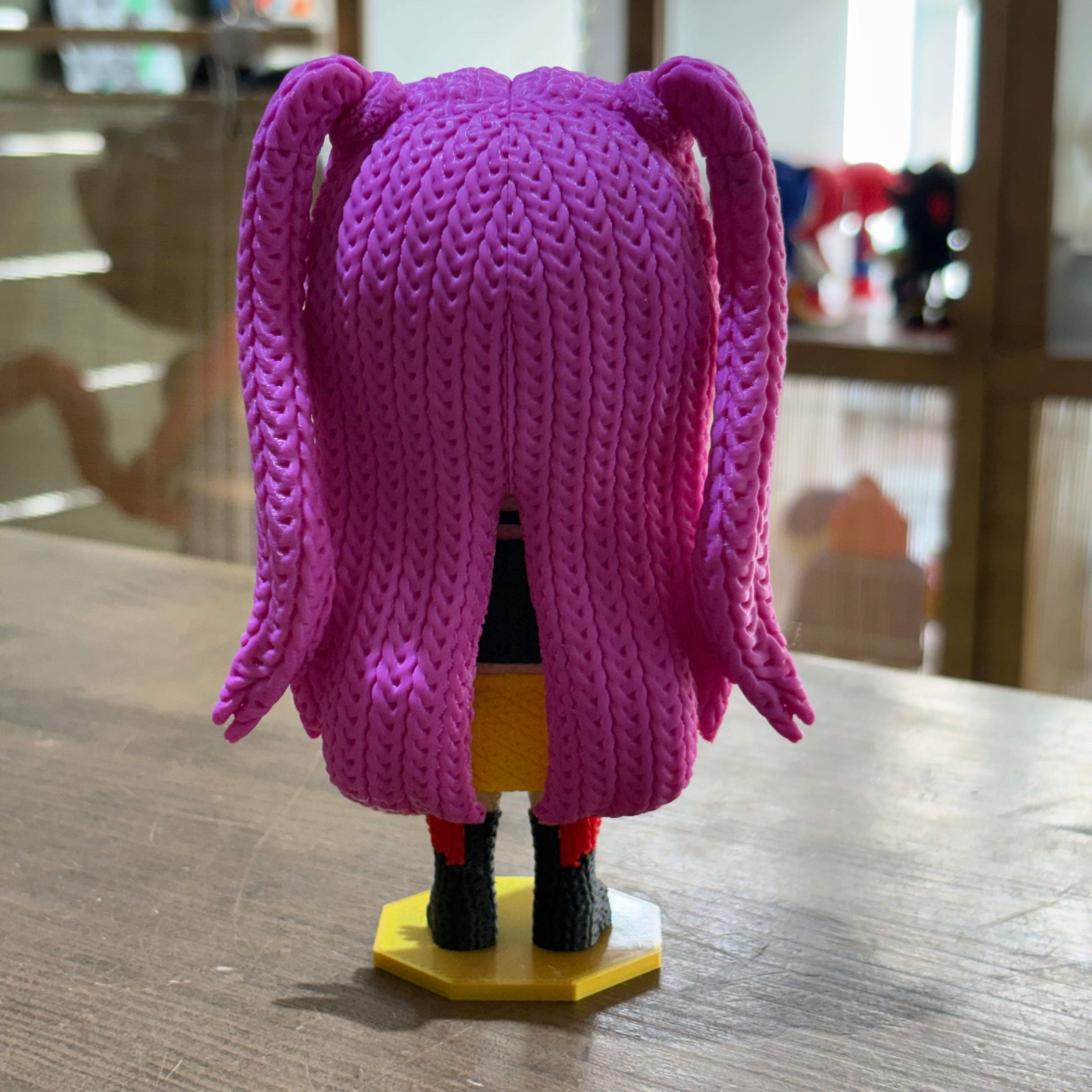 PERSONAJE ESTILO CROCHET 3D