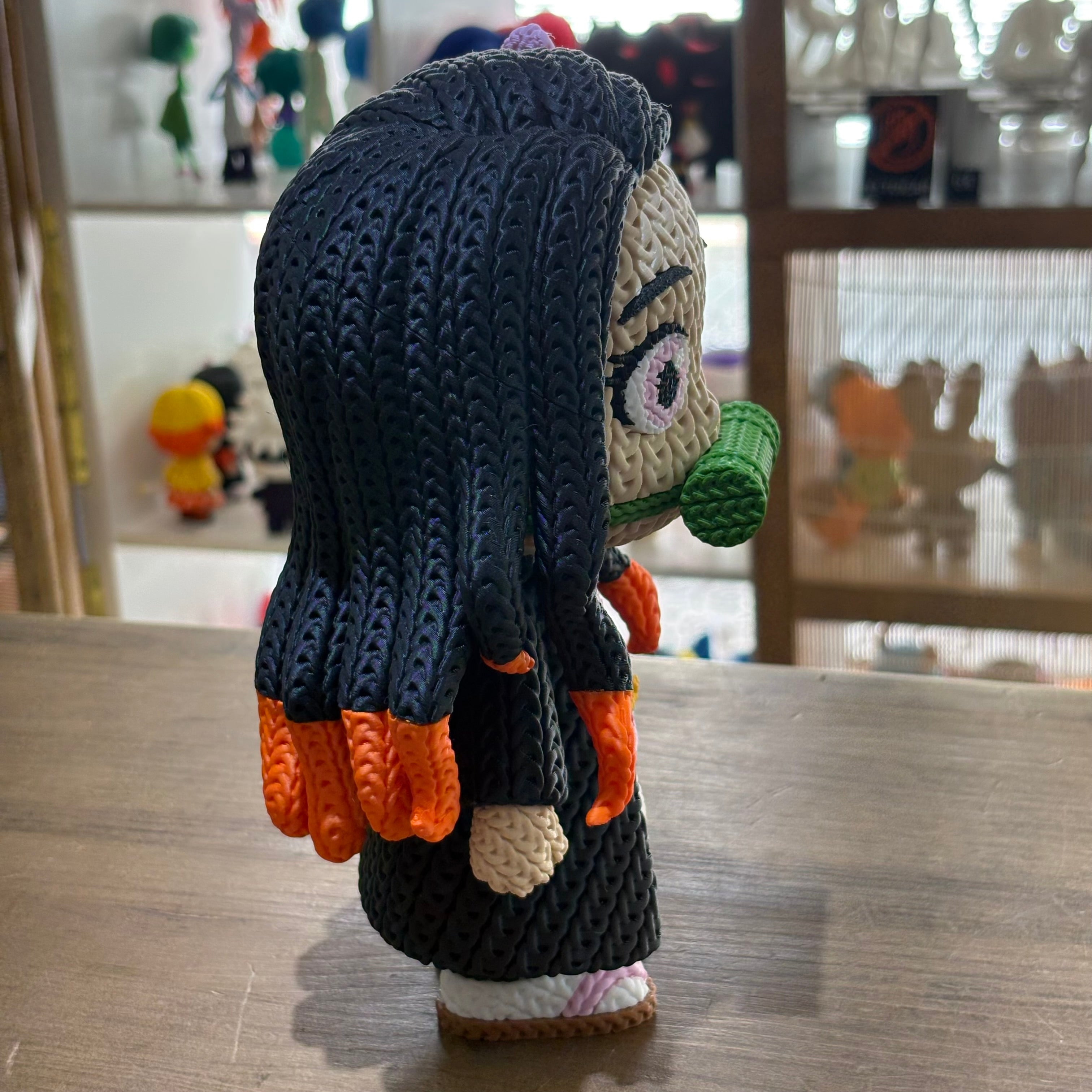 PERSONAJE ESTILO CROCHET 3D