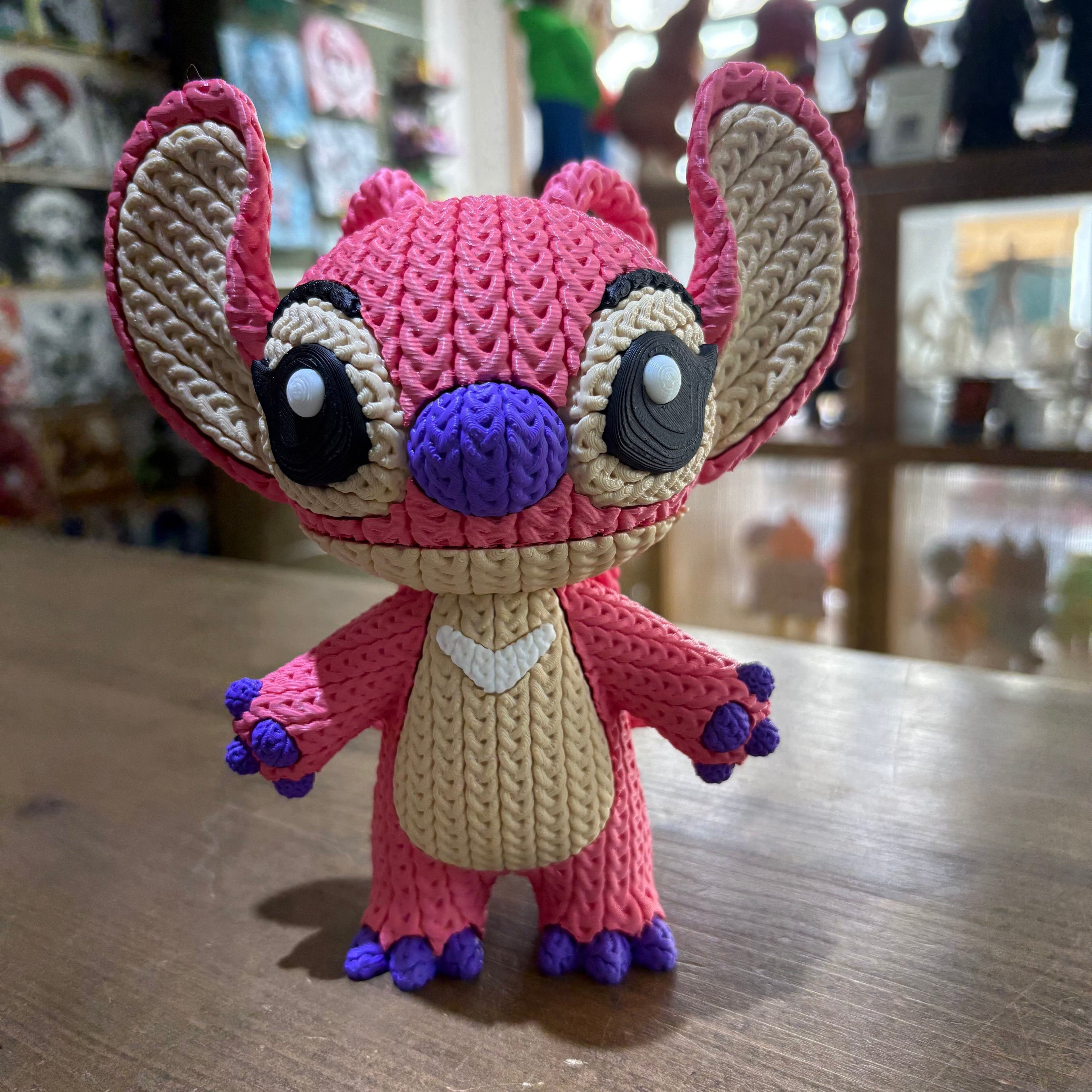 PERSONAJE ESTILO CROCHET 3D