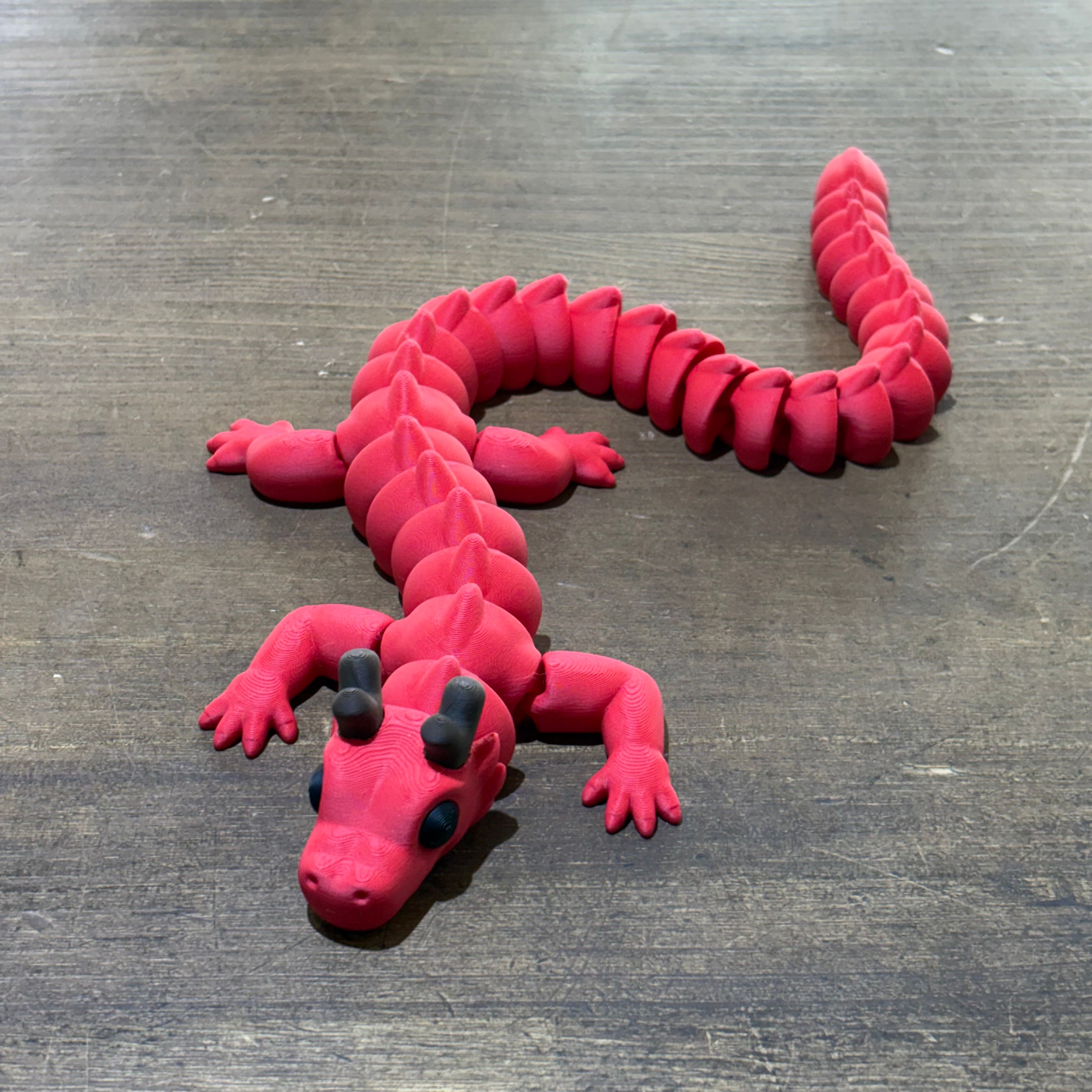 DRAGÓN FLEXI ROJO GRANDE