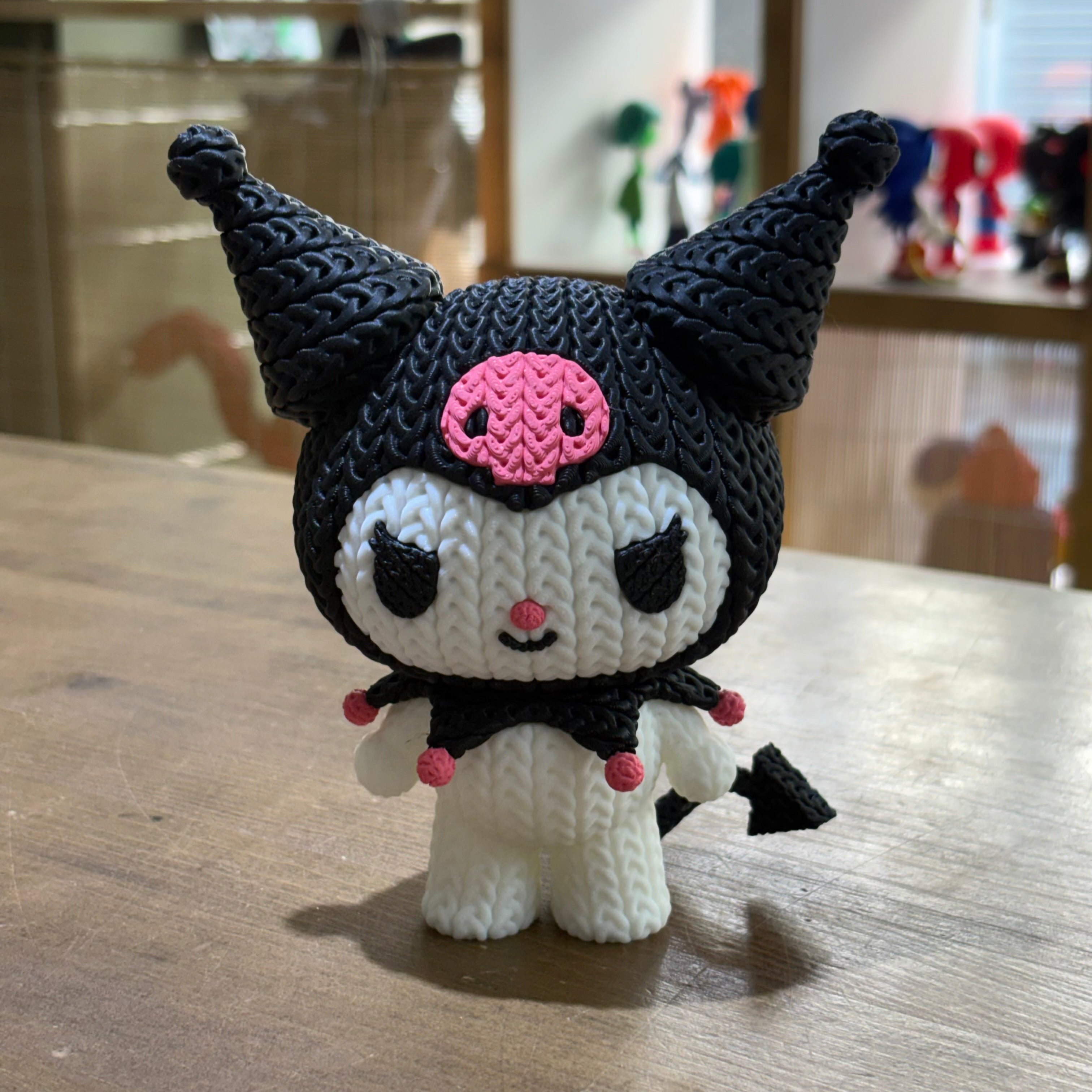 PERSONAJE ESTILO CROCHET 3D