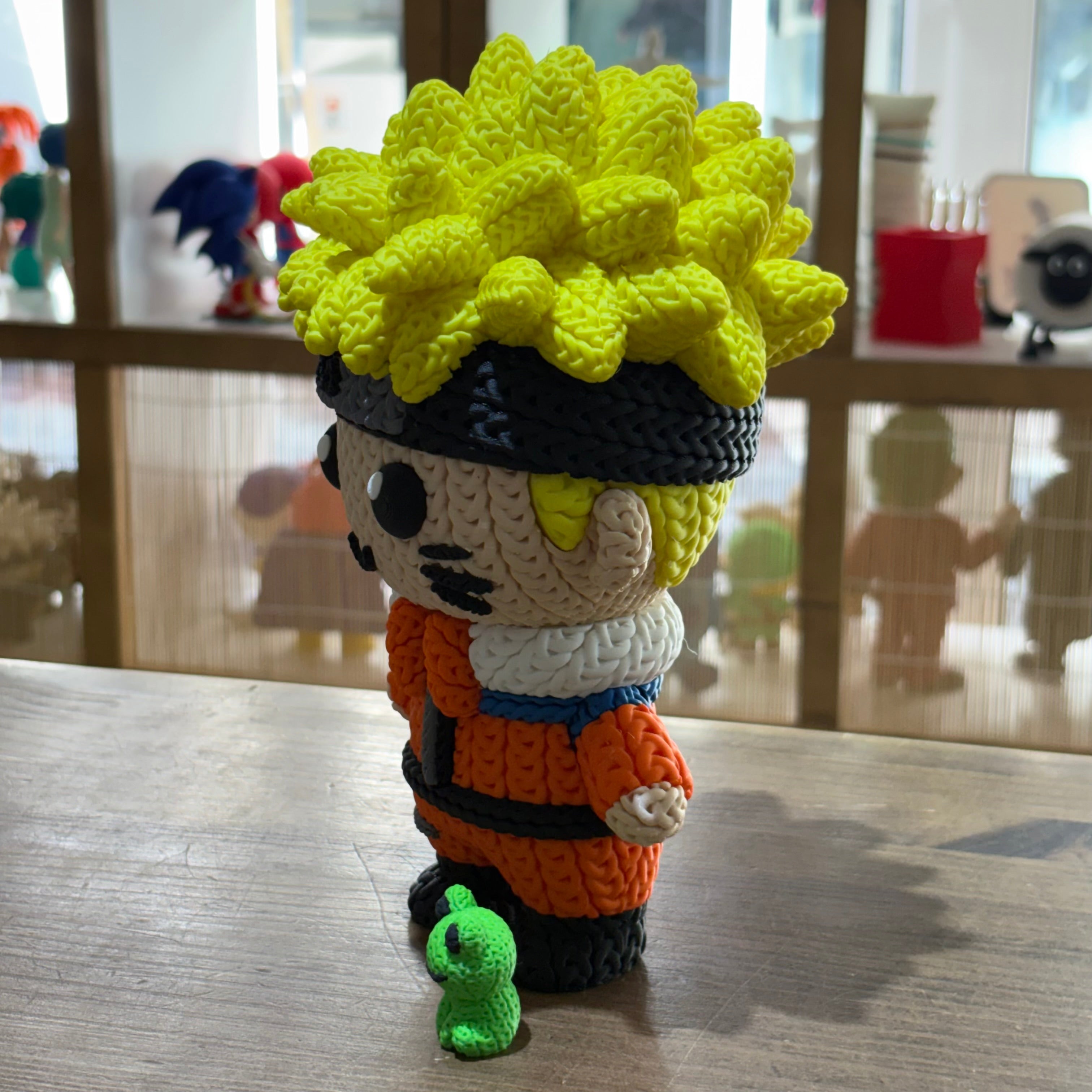 PERSONAJE ESTILO CROCHET 3D