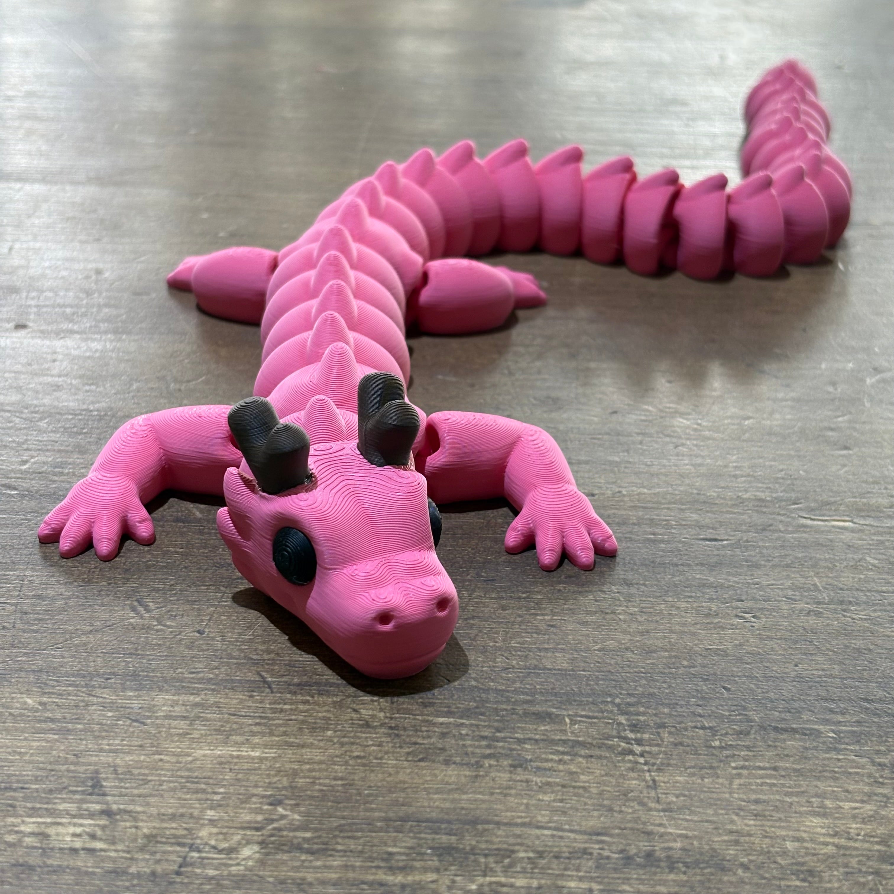 DRAGÓN FLEXI ROSA GRANDE