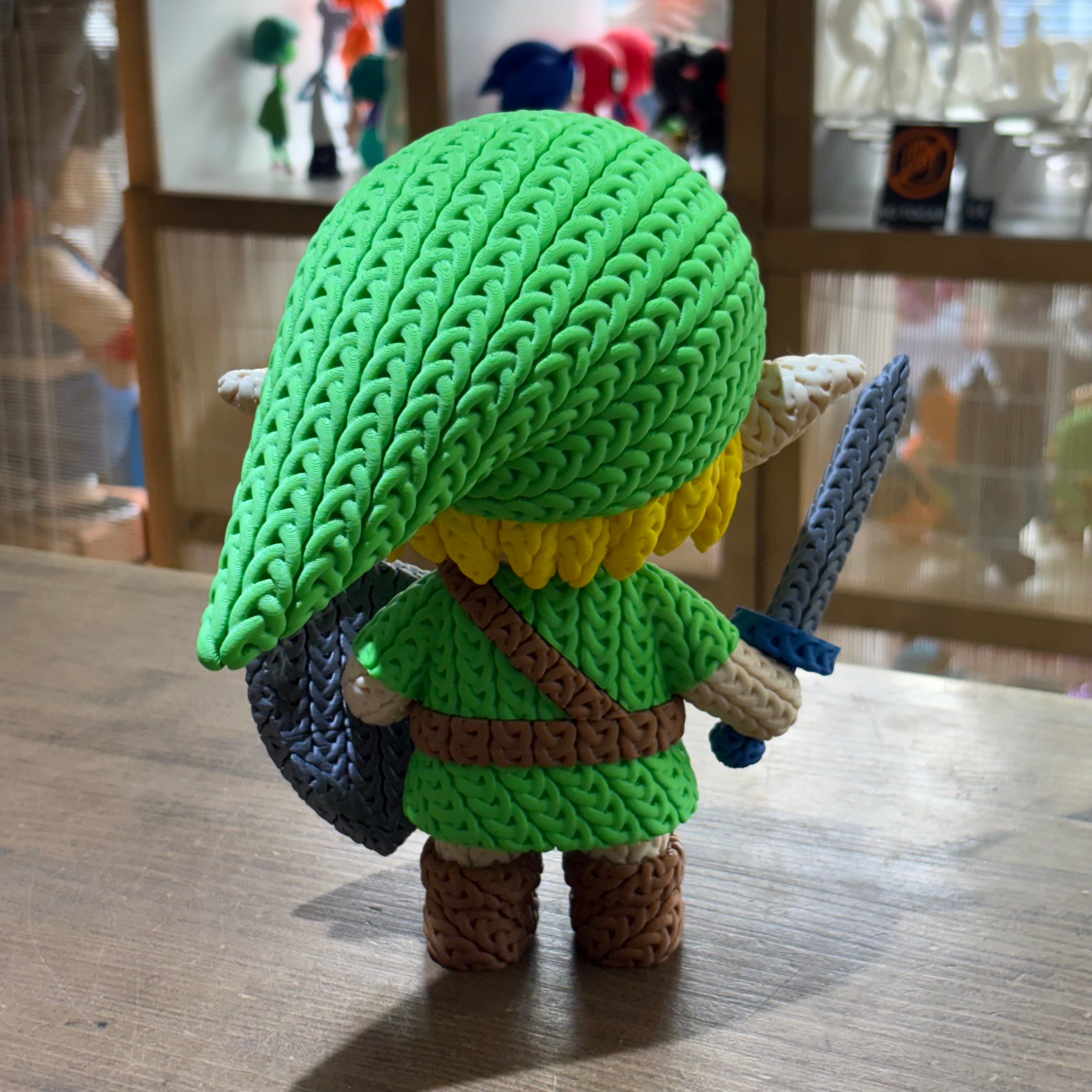 PERSONAJE ESTILO CROCHET 3D