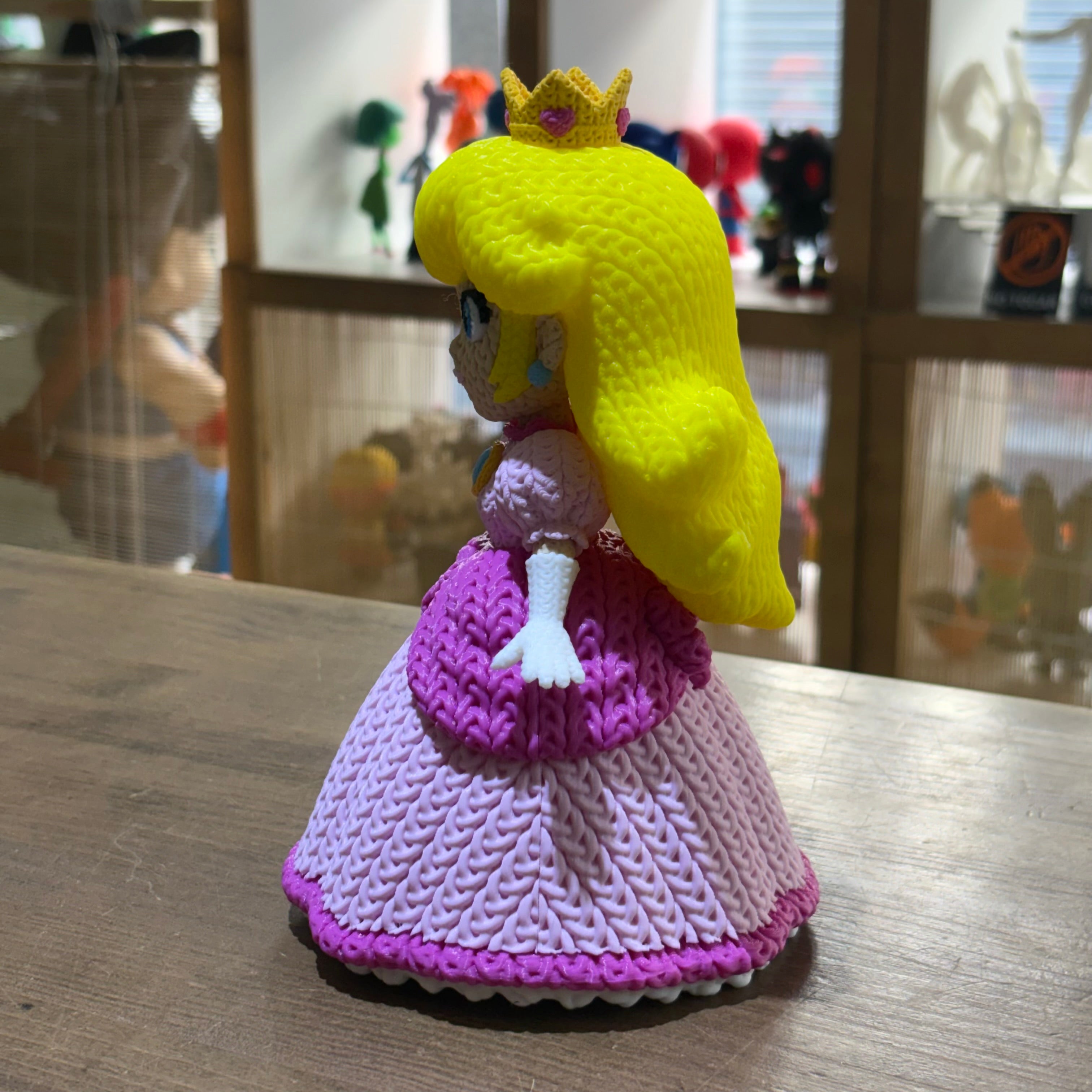 PERSONAJE ESTILO CROCHET 3D