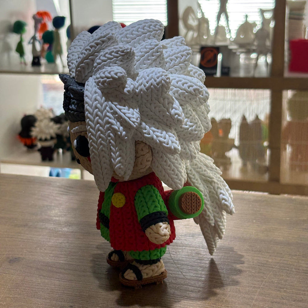 PERSONAJE ESTILO CROCHET 3D