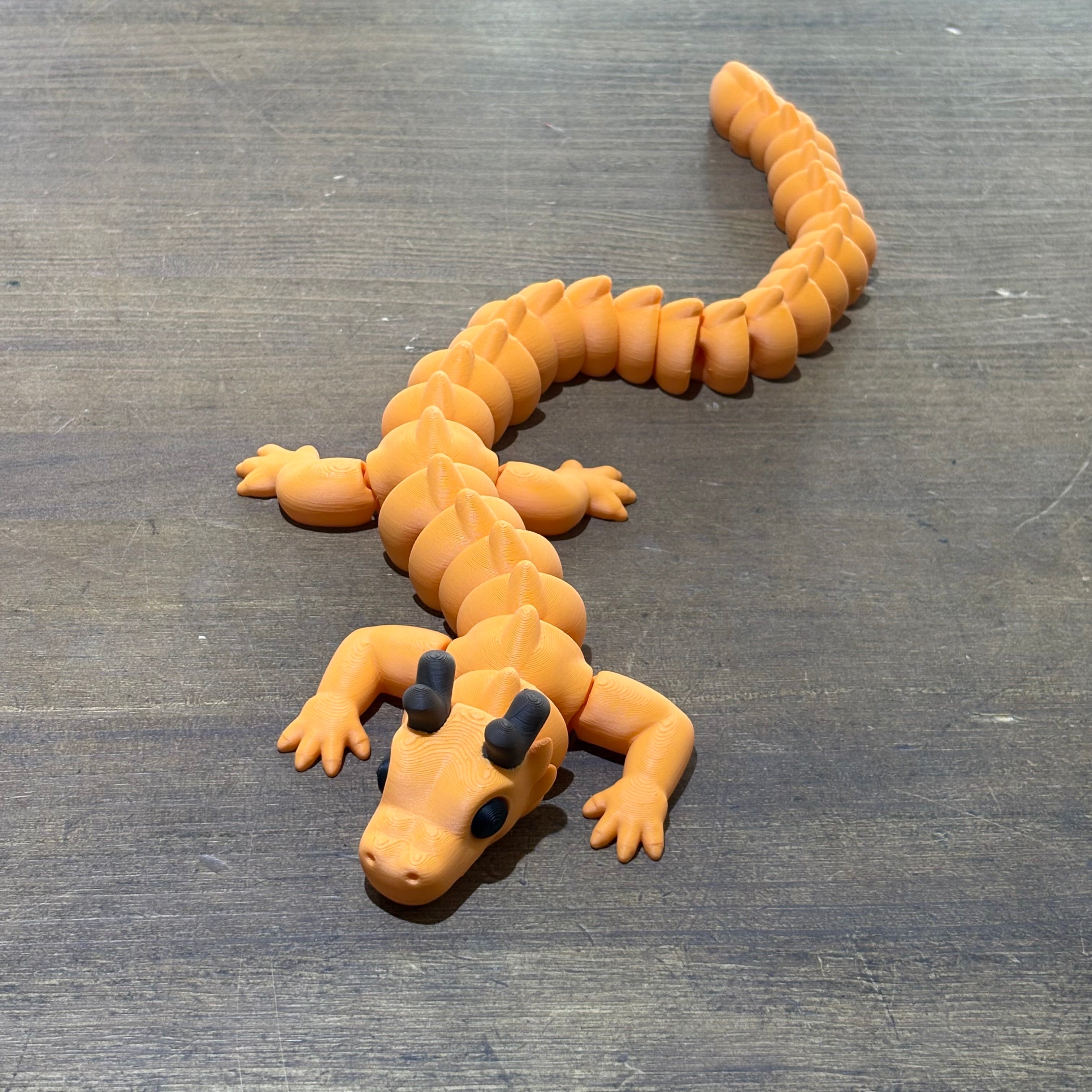 DRAGÓN FLEXI NARANJA GRANDE