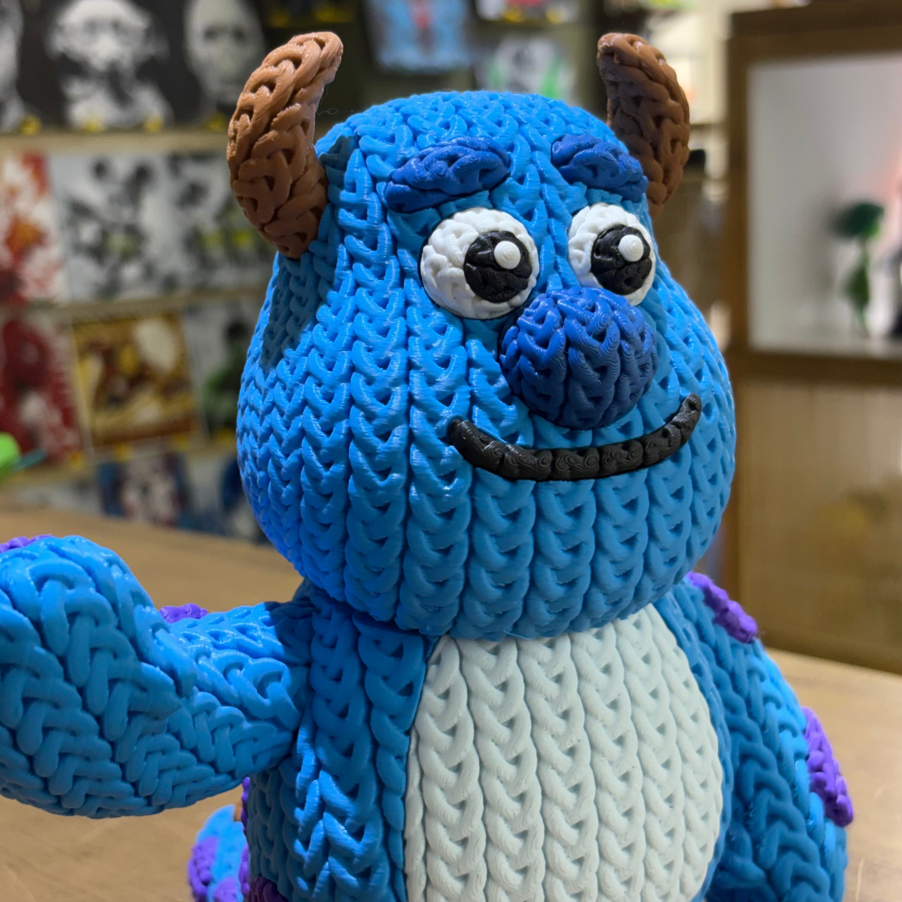 PERSONAJE ESTILO CROCHET 3D