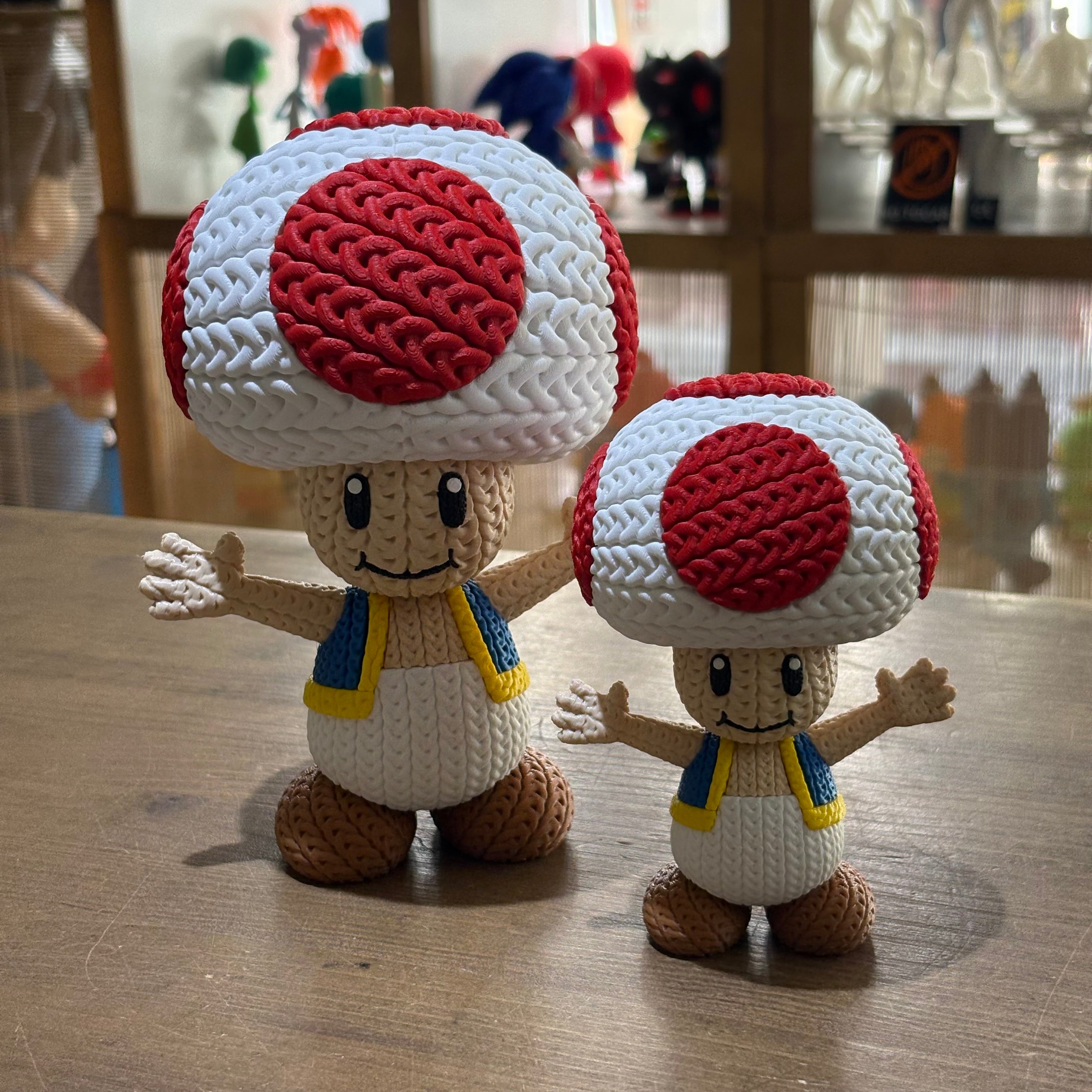 PERSONAJE ESTILO CROCHET 3D