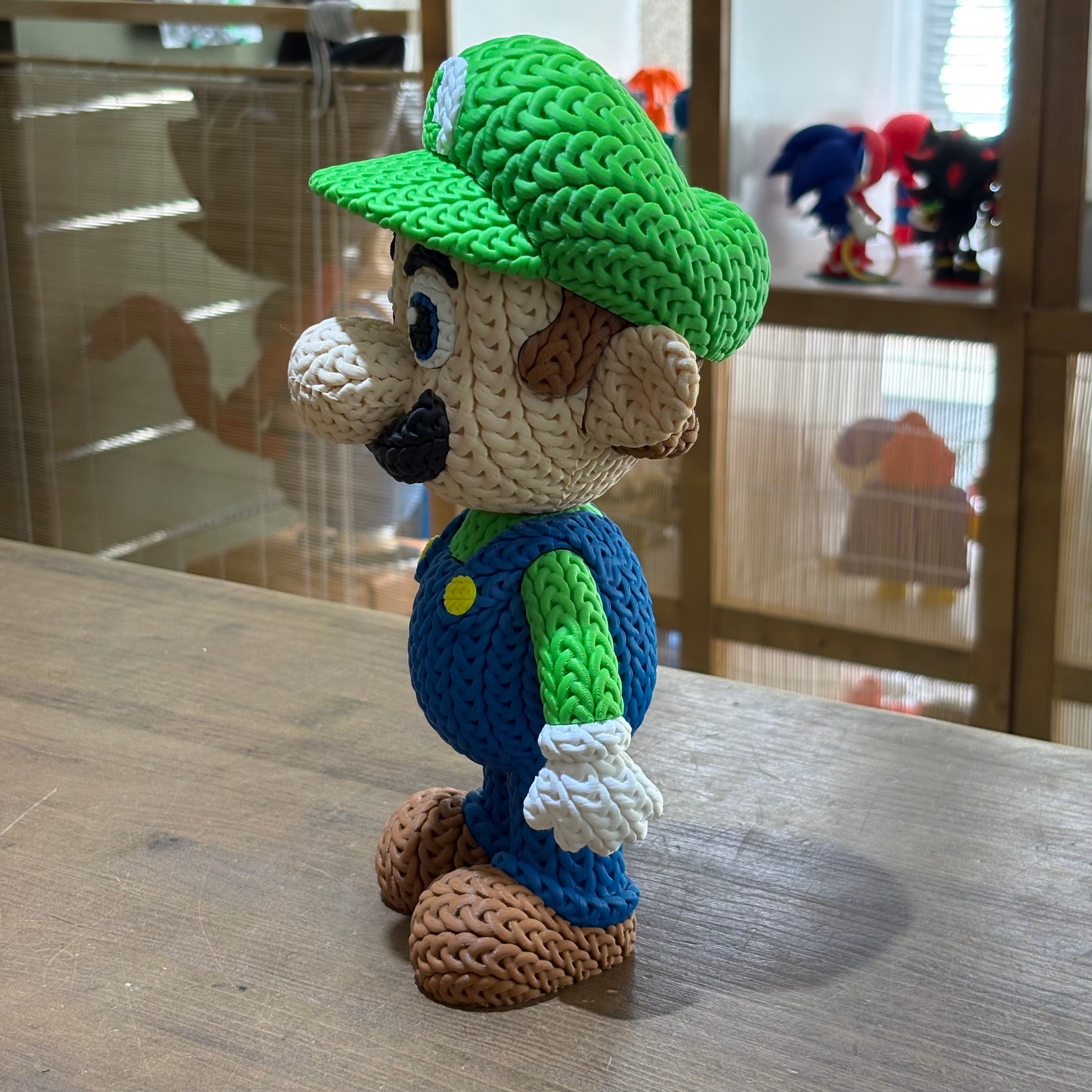 PERSONAJE ESTILO CROCHET 3D