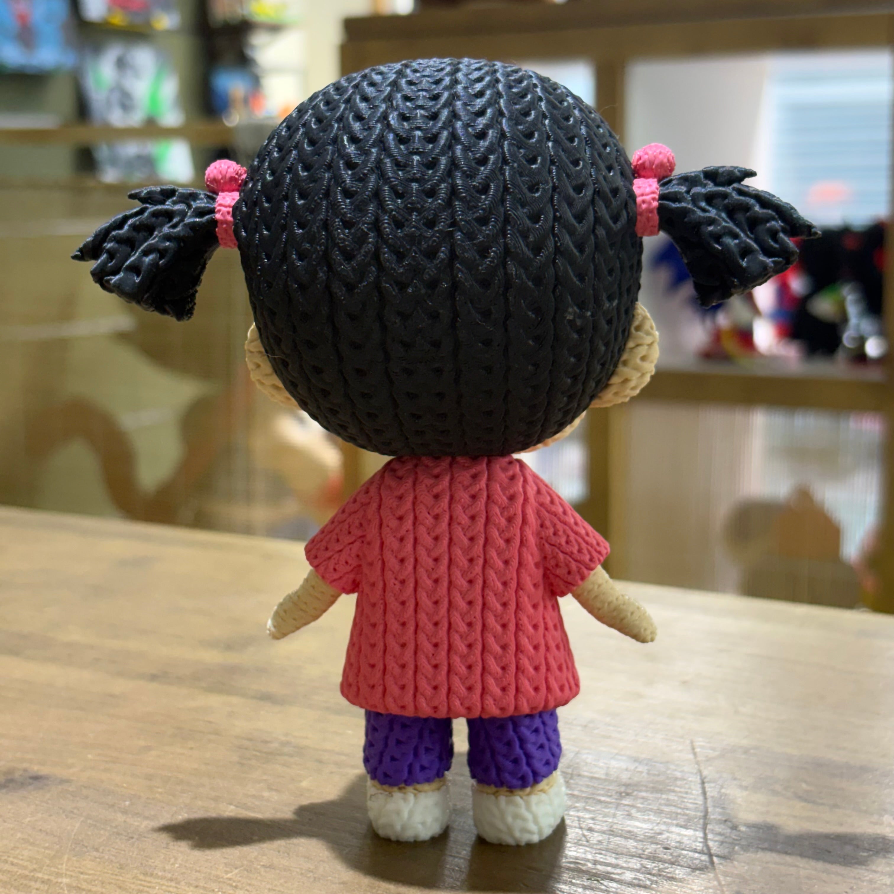 PERSONAJE ESTILO CROCHET 3D