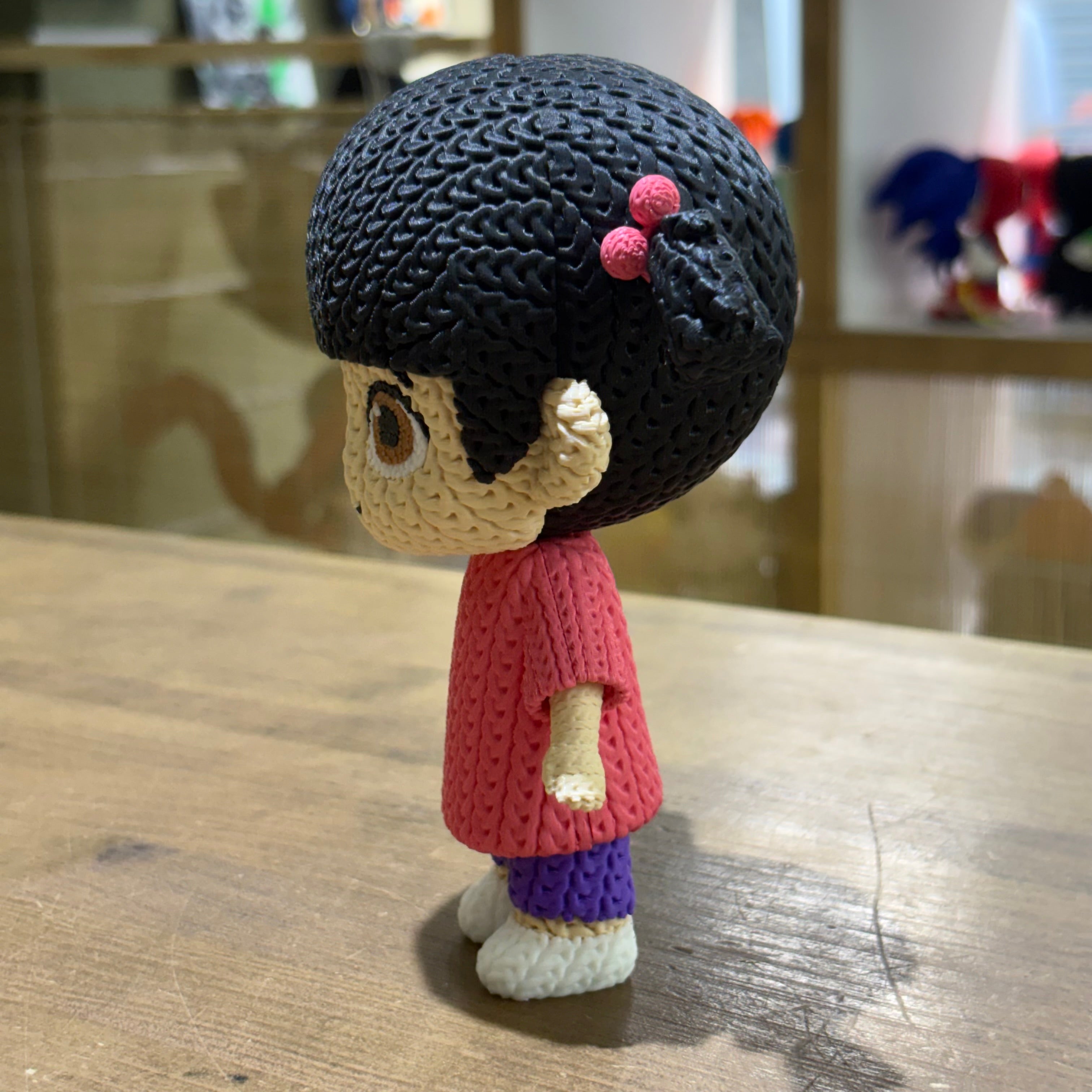 PERSONAJE ESTILO CROCHET 3D