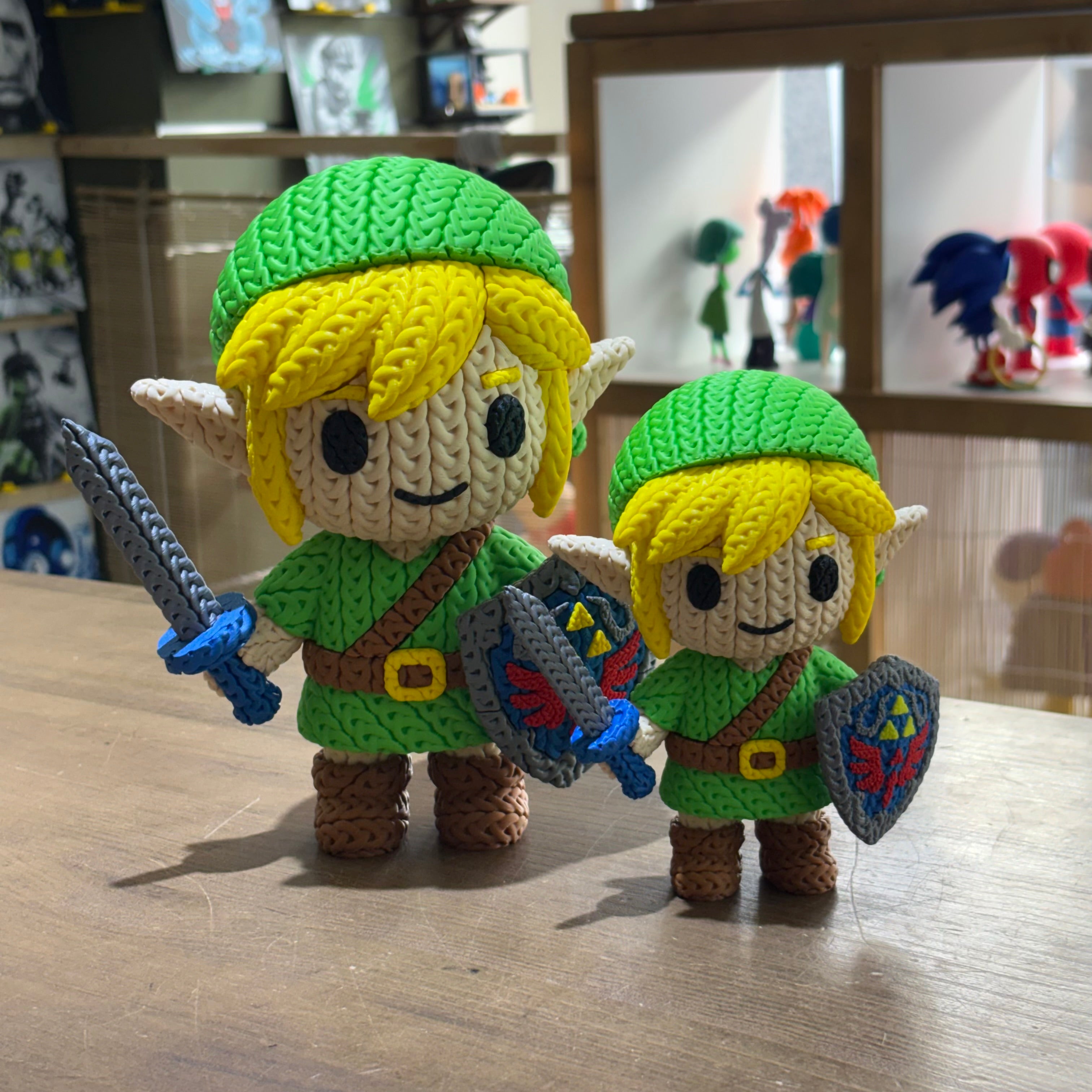 PERSONAJE ESTILO CROCHET 3D