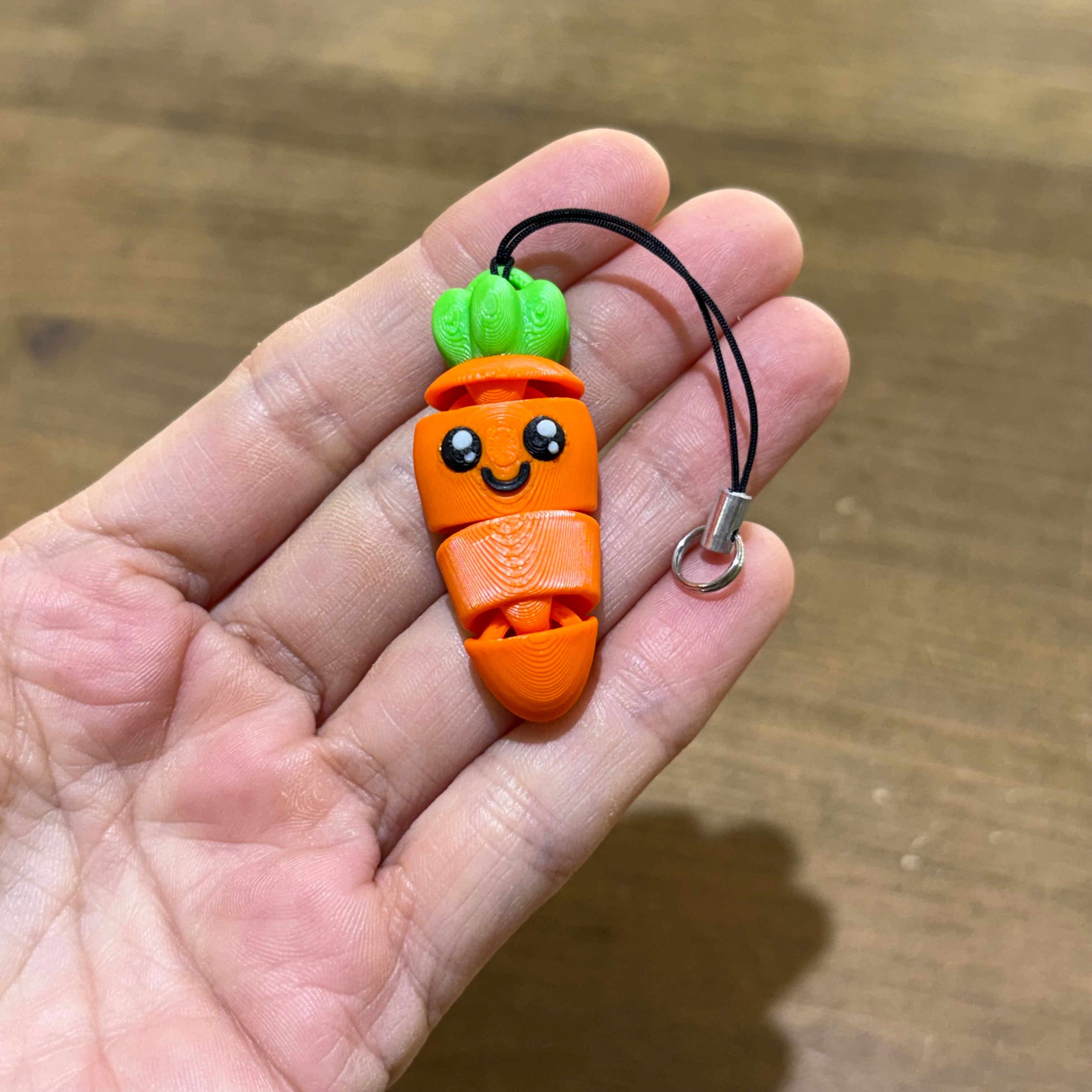 LLAVERO MINI ZANAHORIA FLEXI