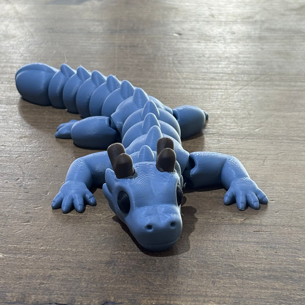 DRAGÓN FLEXI GRIS AZULADO
