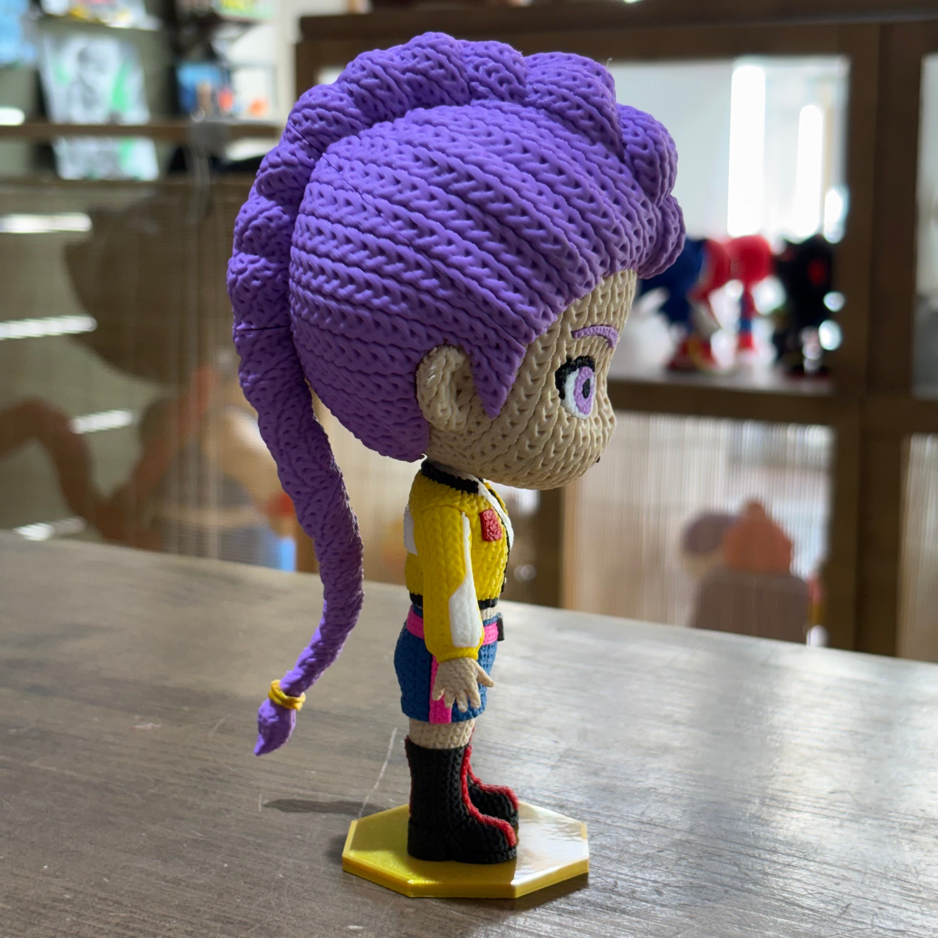 PERSONAJE ESTILO CROCHET 3D