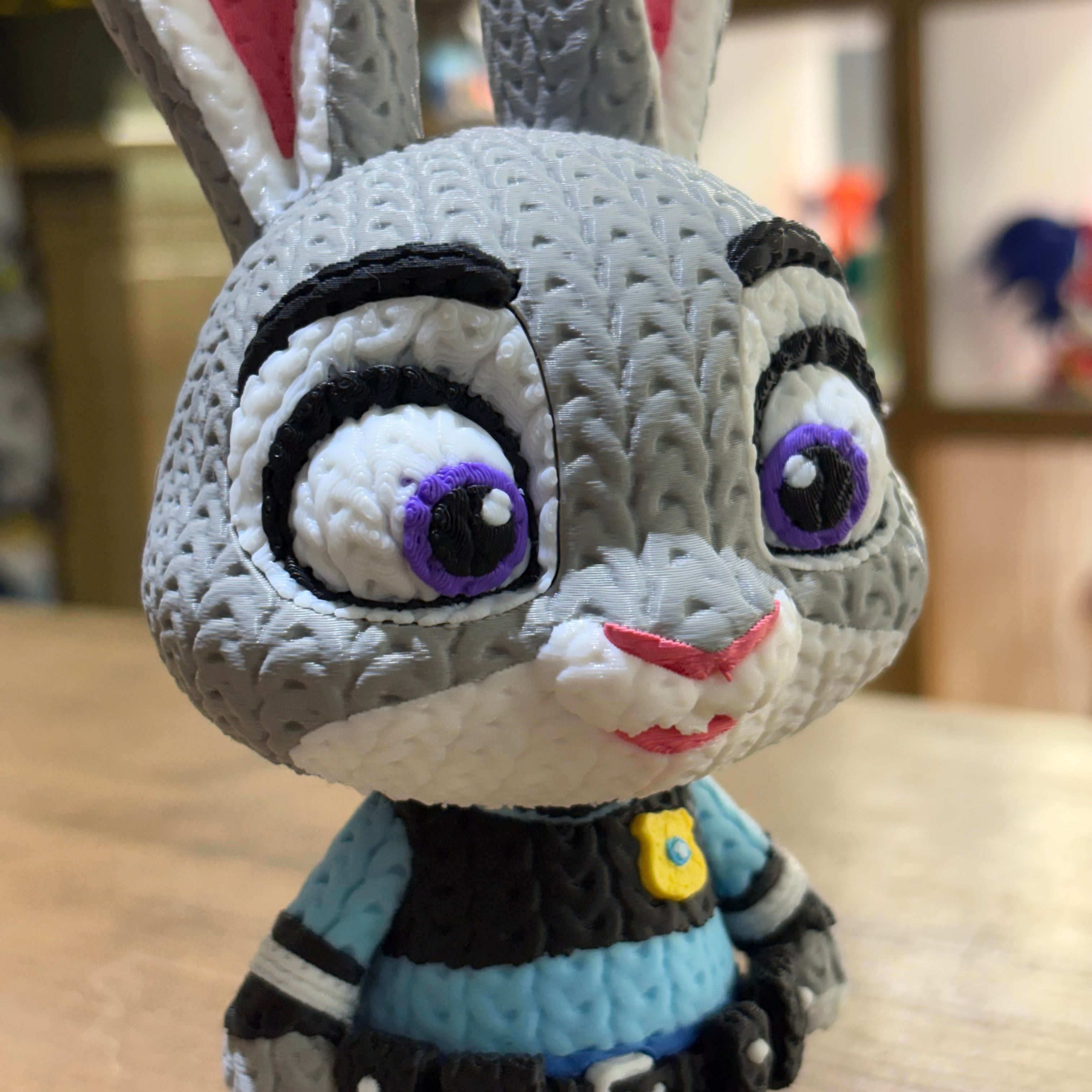 PERSONAJE ESTILO CROCHET 3D