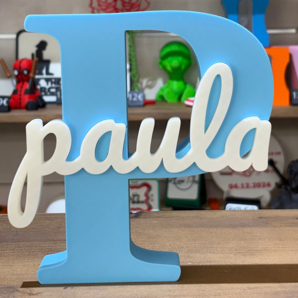 INICIAL DE NOMBRE PERSONALIZADA