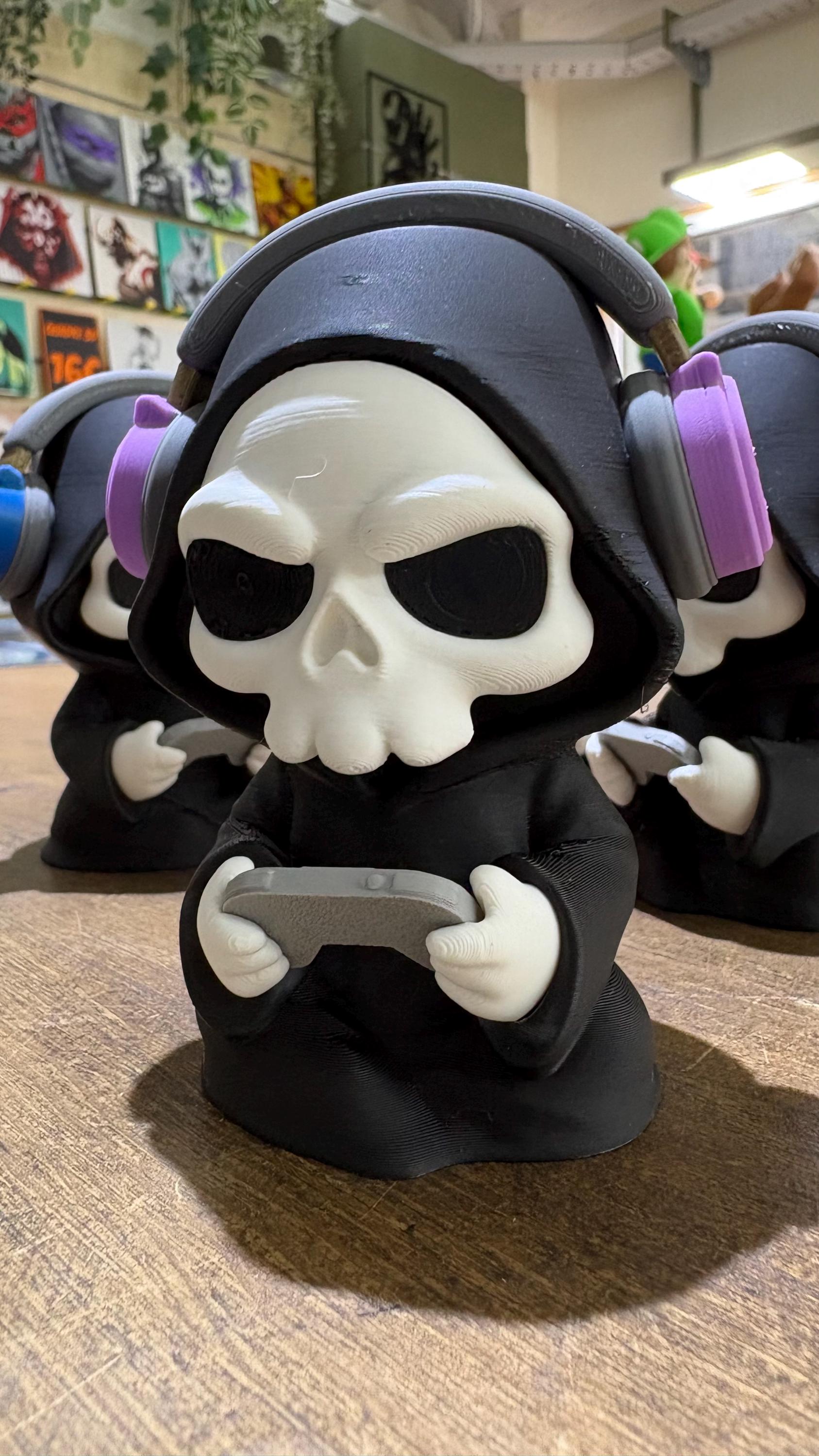 FIGURAS DE CALAVERA GAMER
